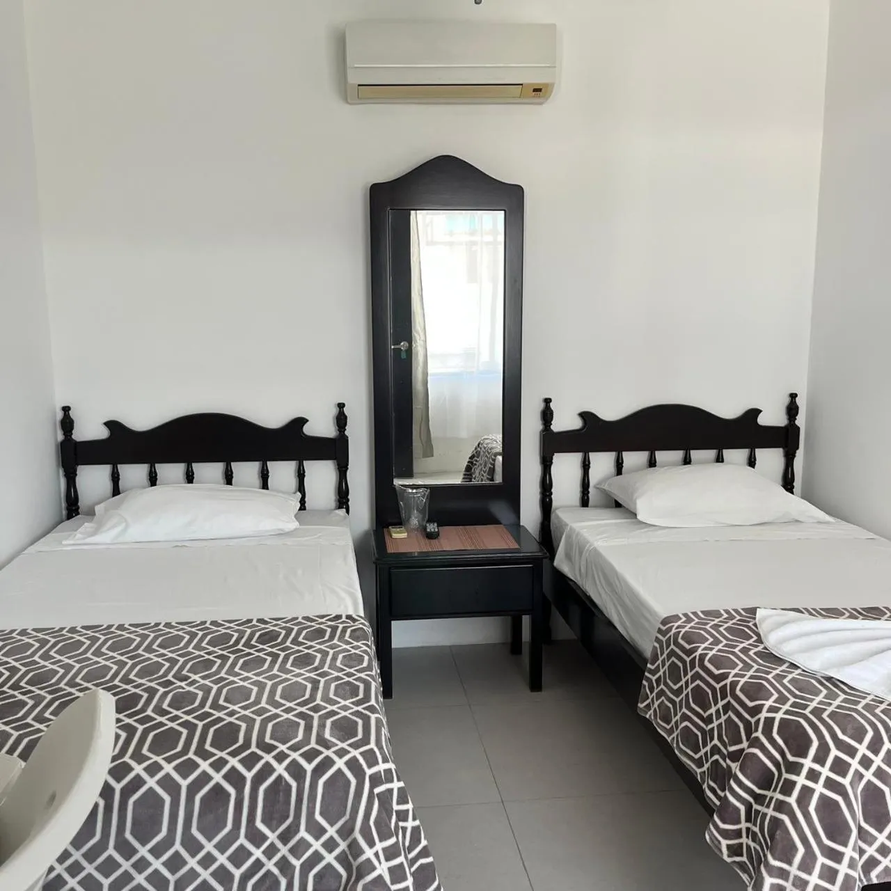 Bed in Hotel Naralit