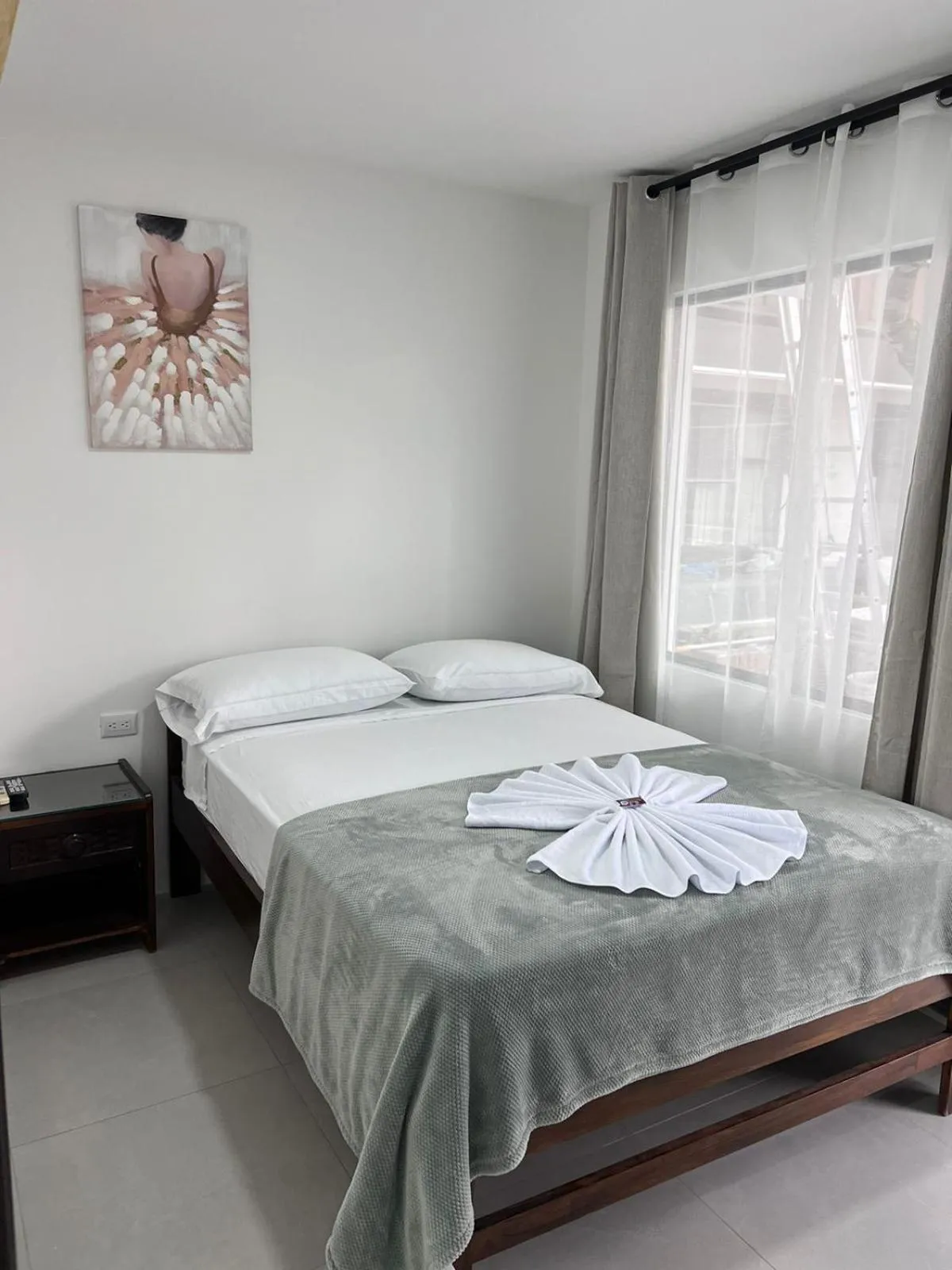 Bed in Hotel Naralit