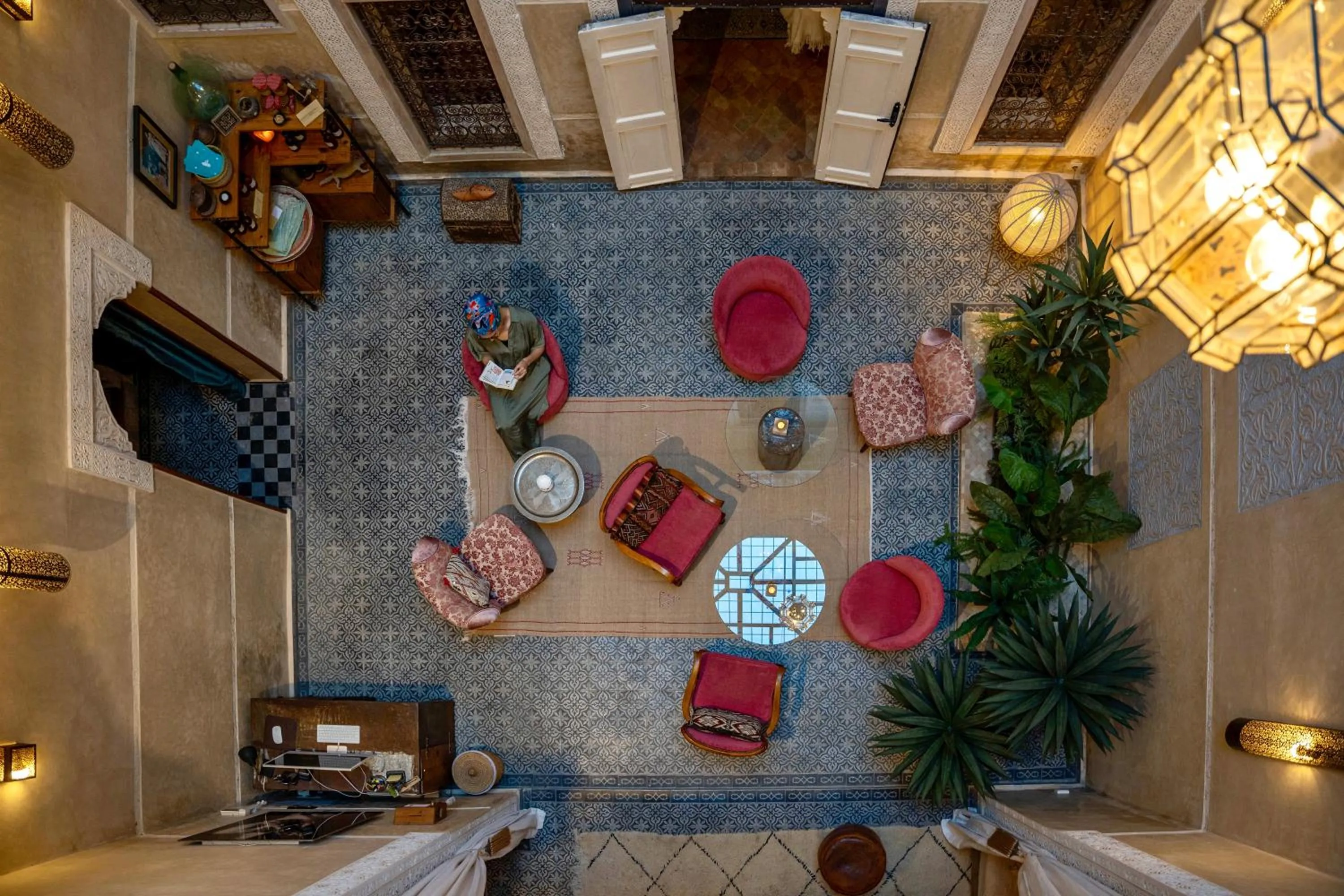 Patio in Riad Anata