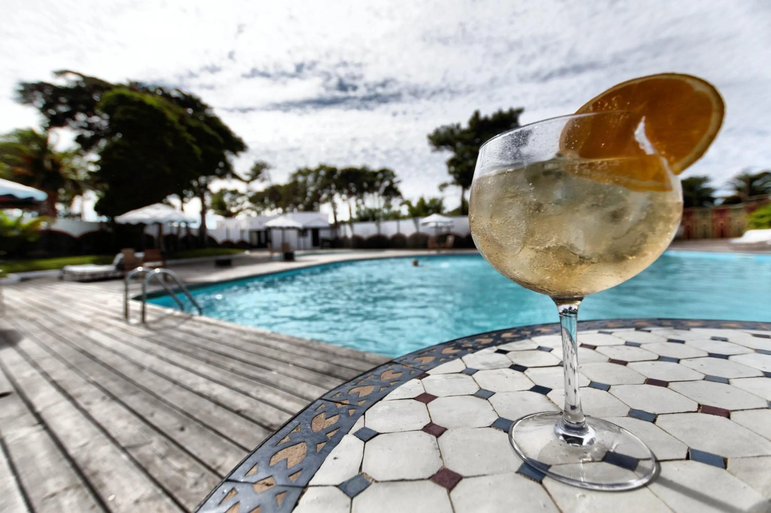 Swimming pool in Hotel Vale Da Telha
