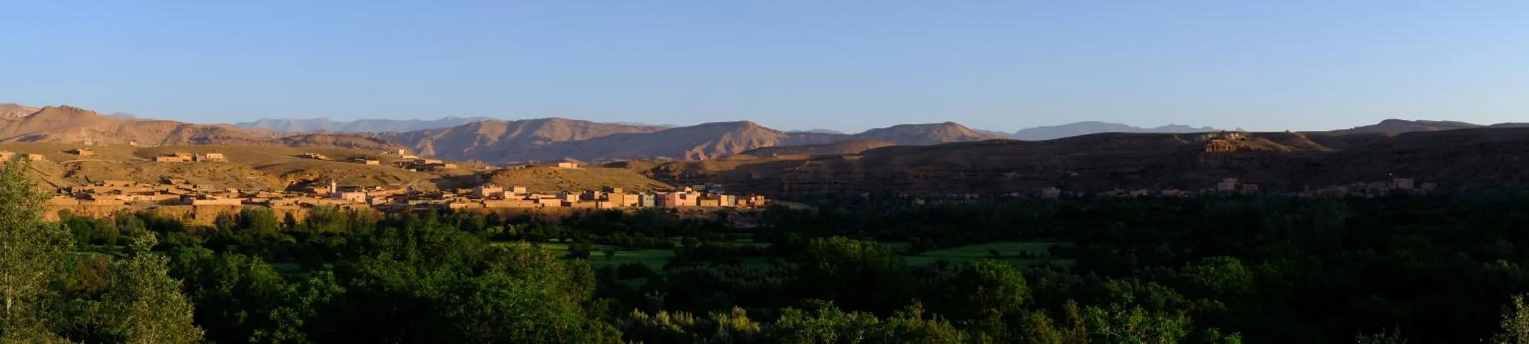 Mountain view in Les Jardins du M'goun