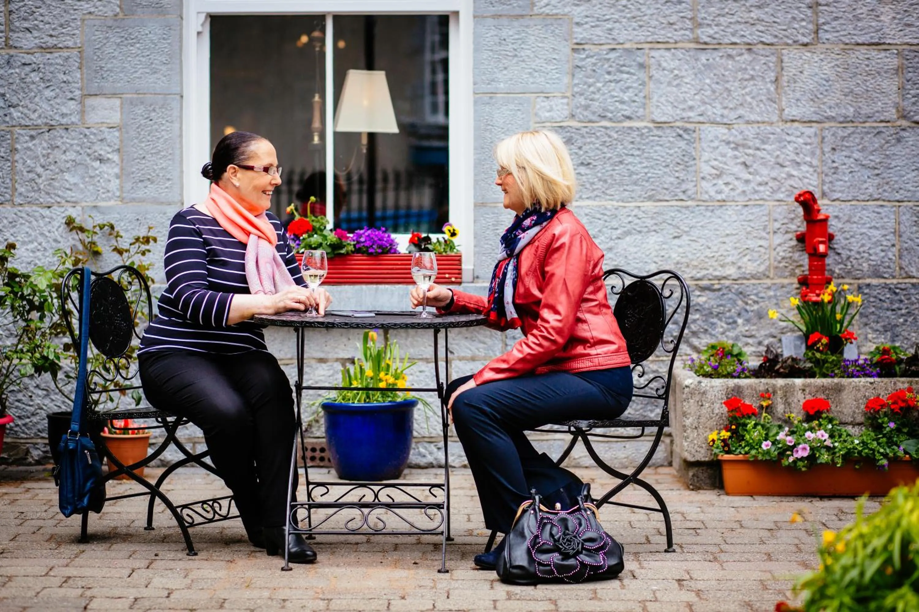 Patio in Gleeson's Restaurant & Rooms