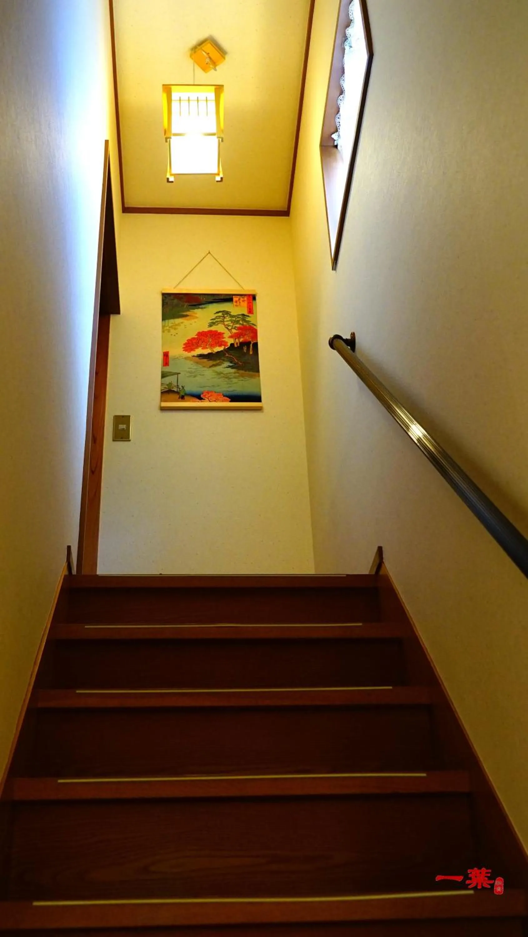 Decorative detail in A Leaf Inn