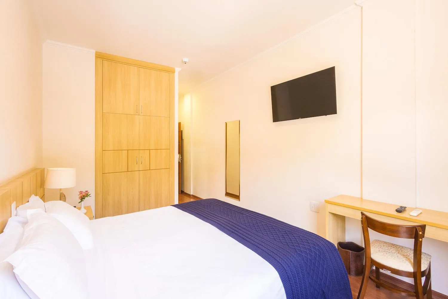 Bed in Serra Negra Palace Hotel