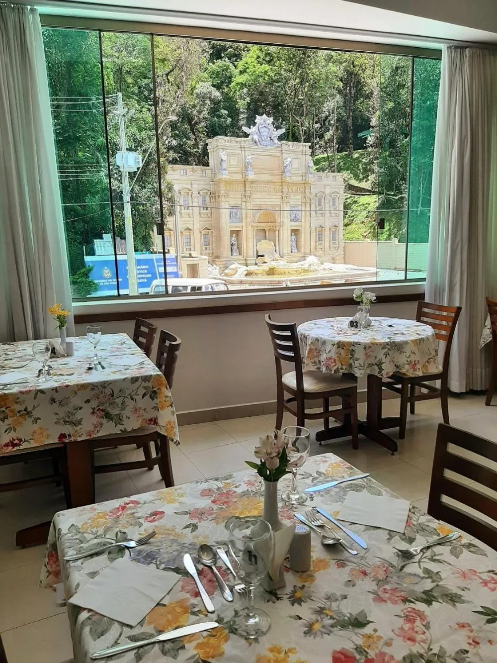 City view in Serra Negra Palace Hotel