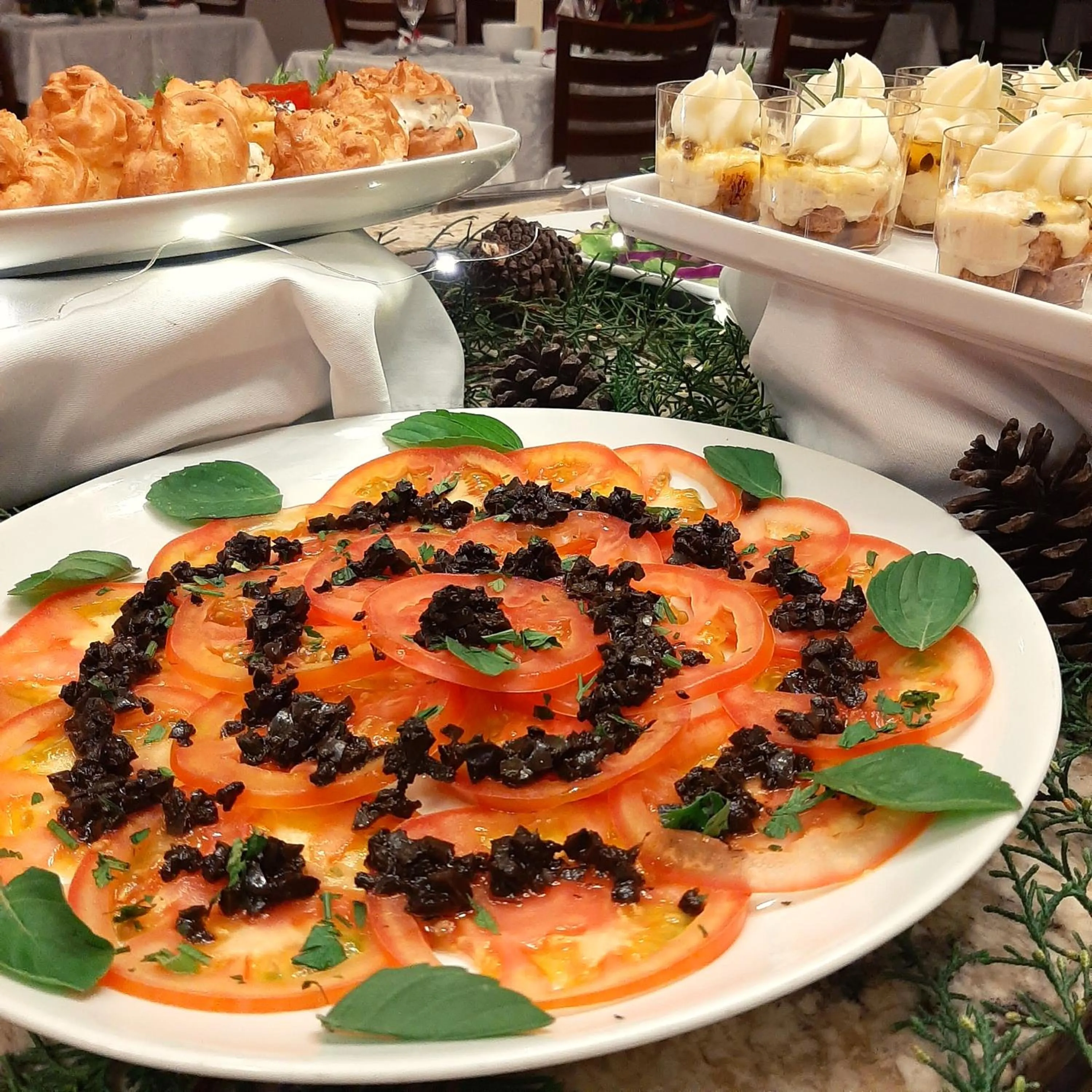 Food in Serra Negra Palace Hotel