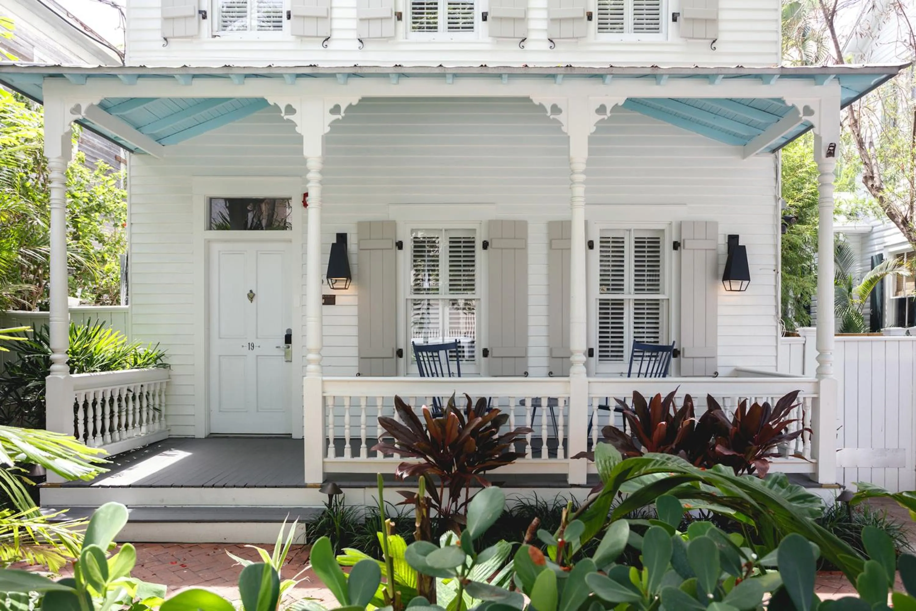 Facade/entrance in Ridley House - Key West Historic Inns