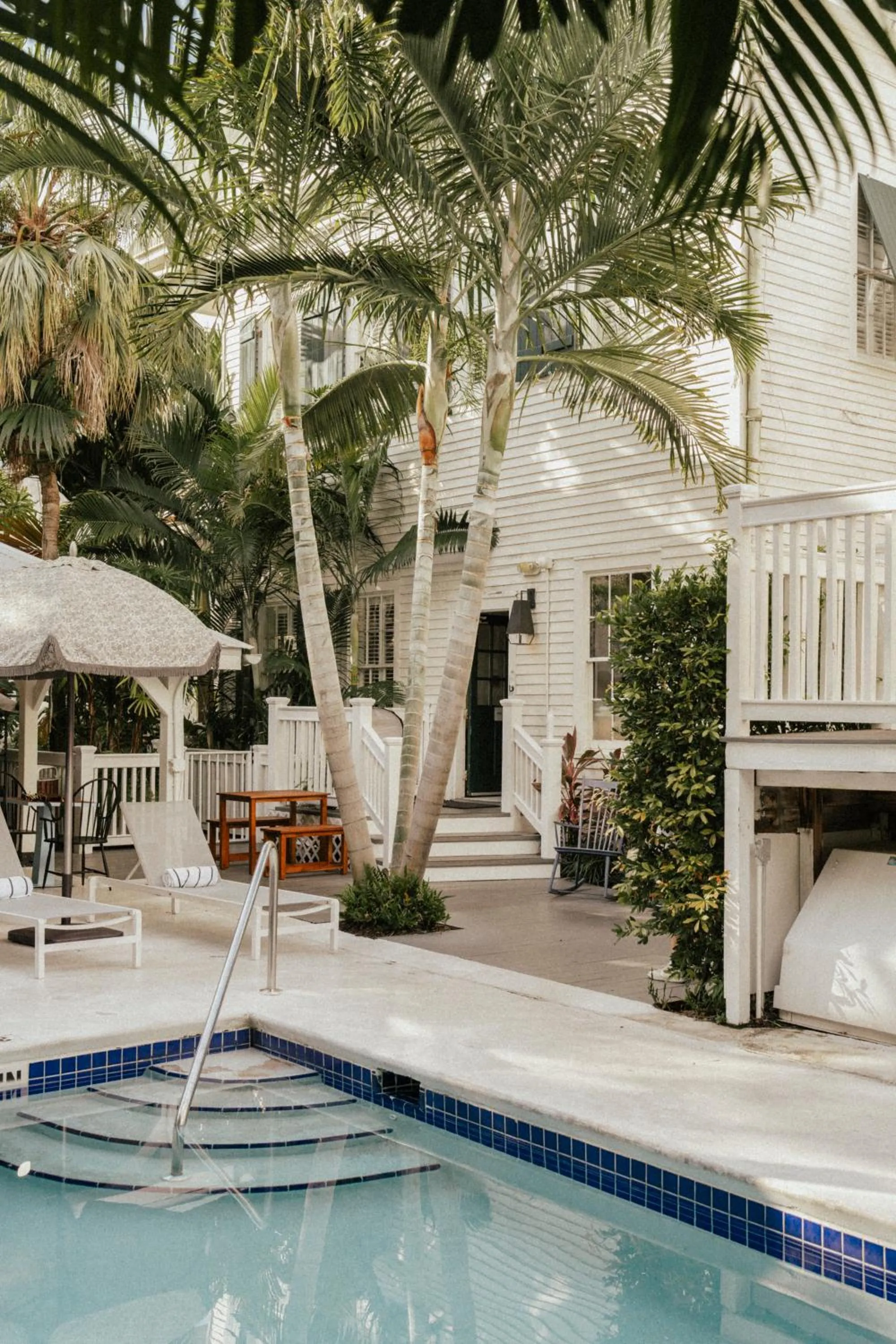 Pool view in Ridley House - Key West Historic Inns