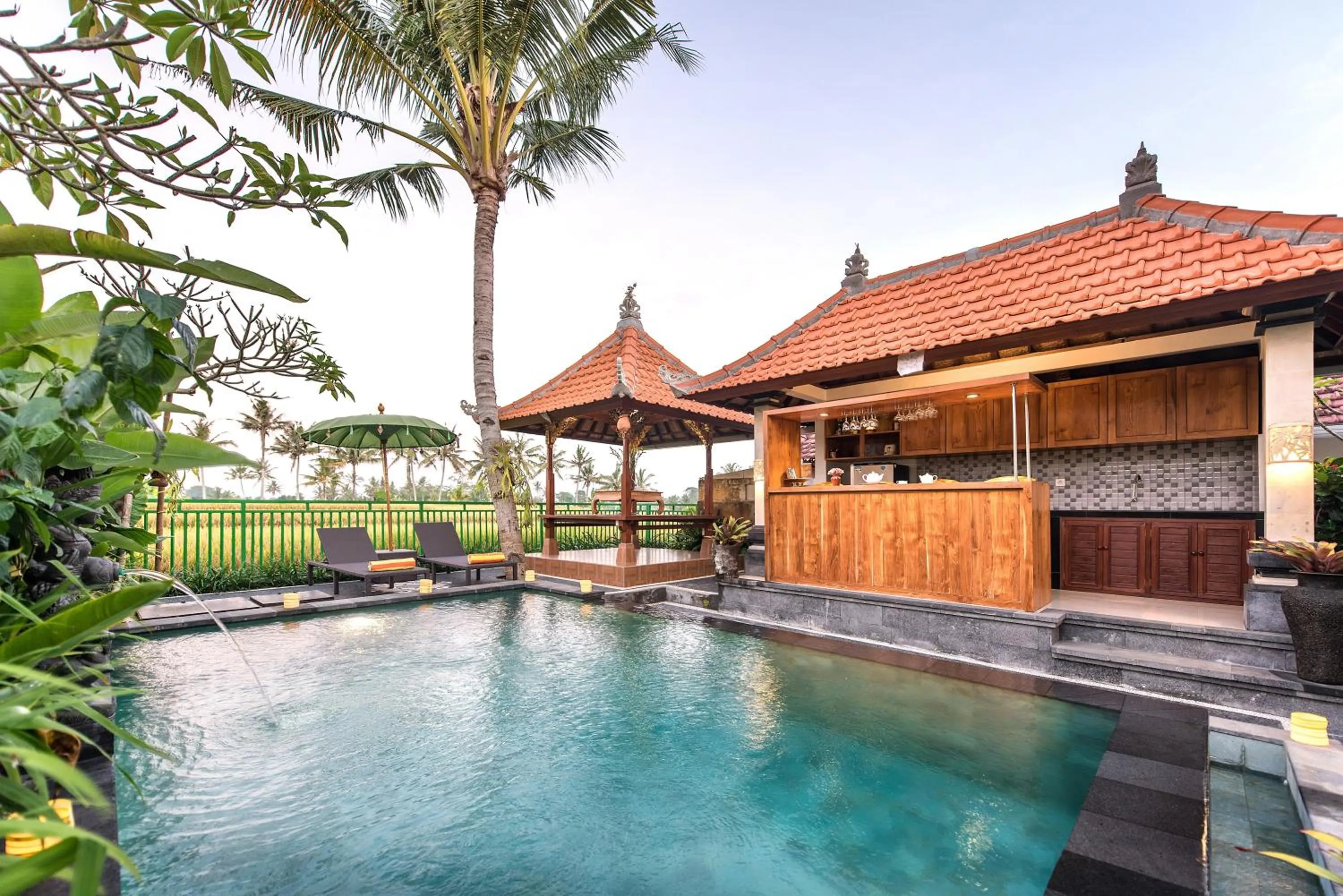 Swimming pool in Griya Private Villa