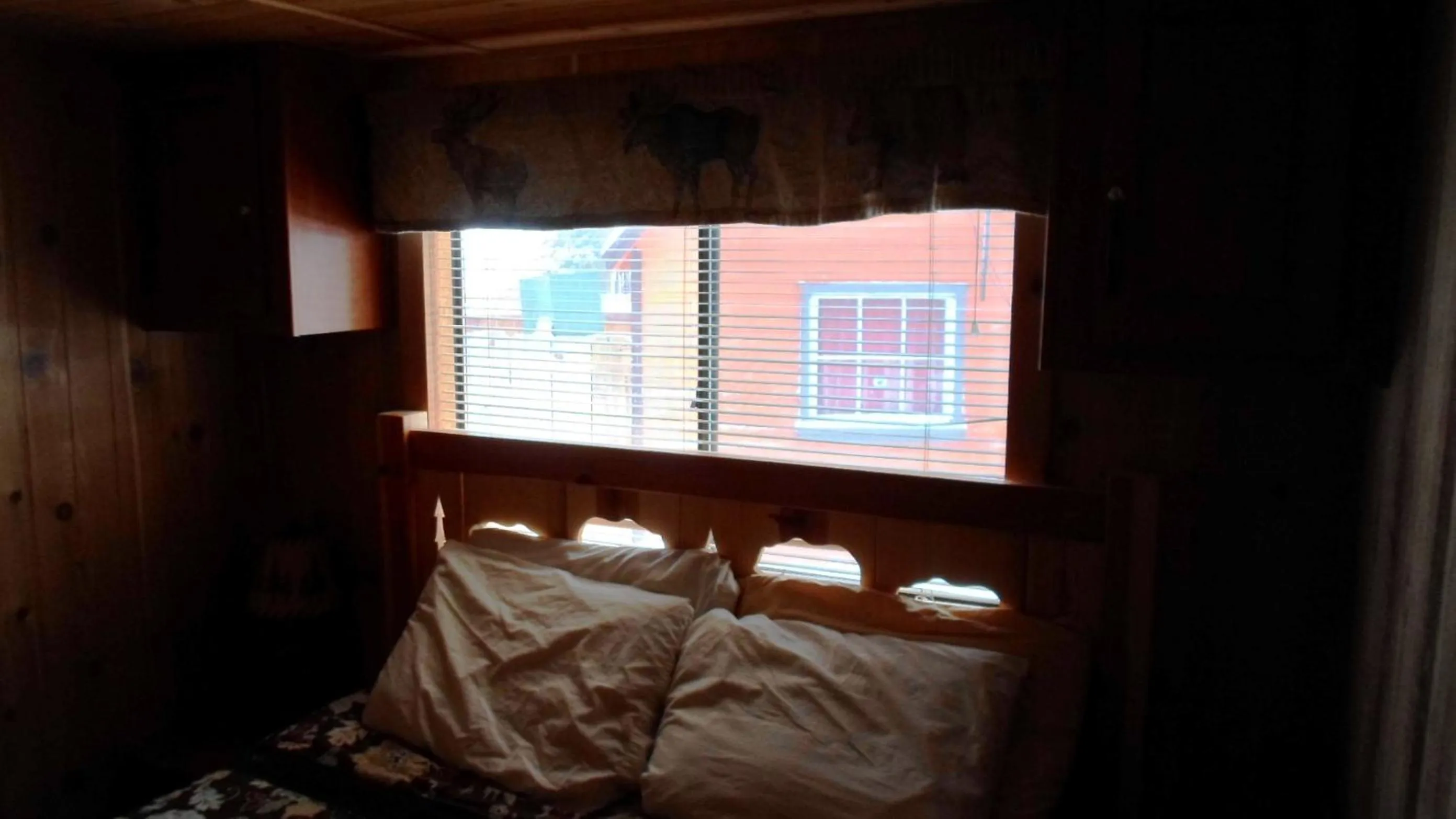 Bed in Cedar Pines Resort