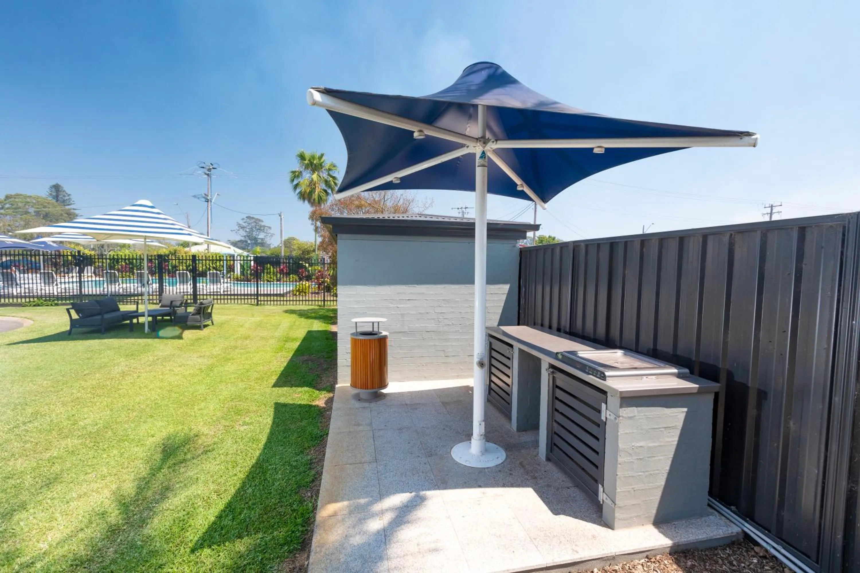BBQ facilities in Hotel Forster