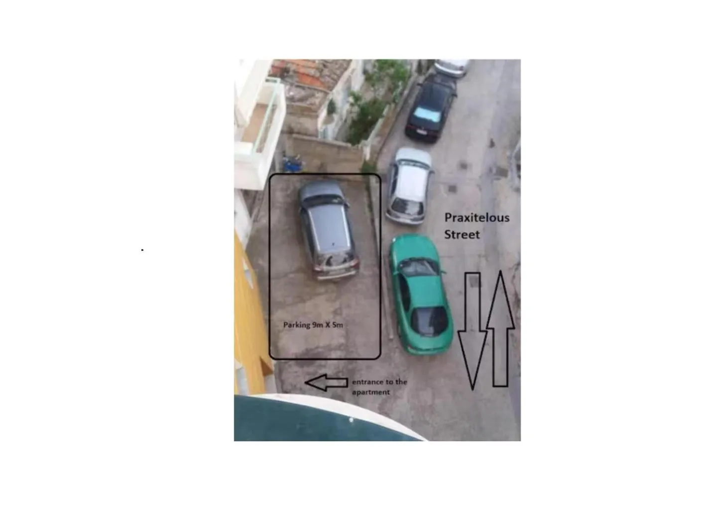 Area and facilities in Apartment with Balcony and Parking