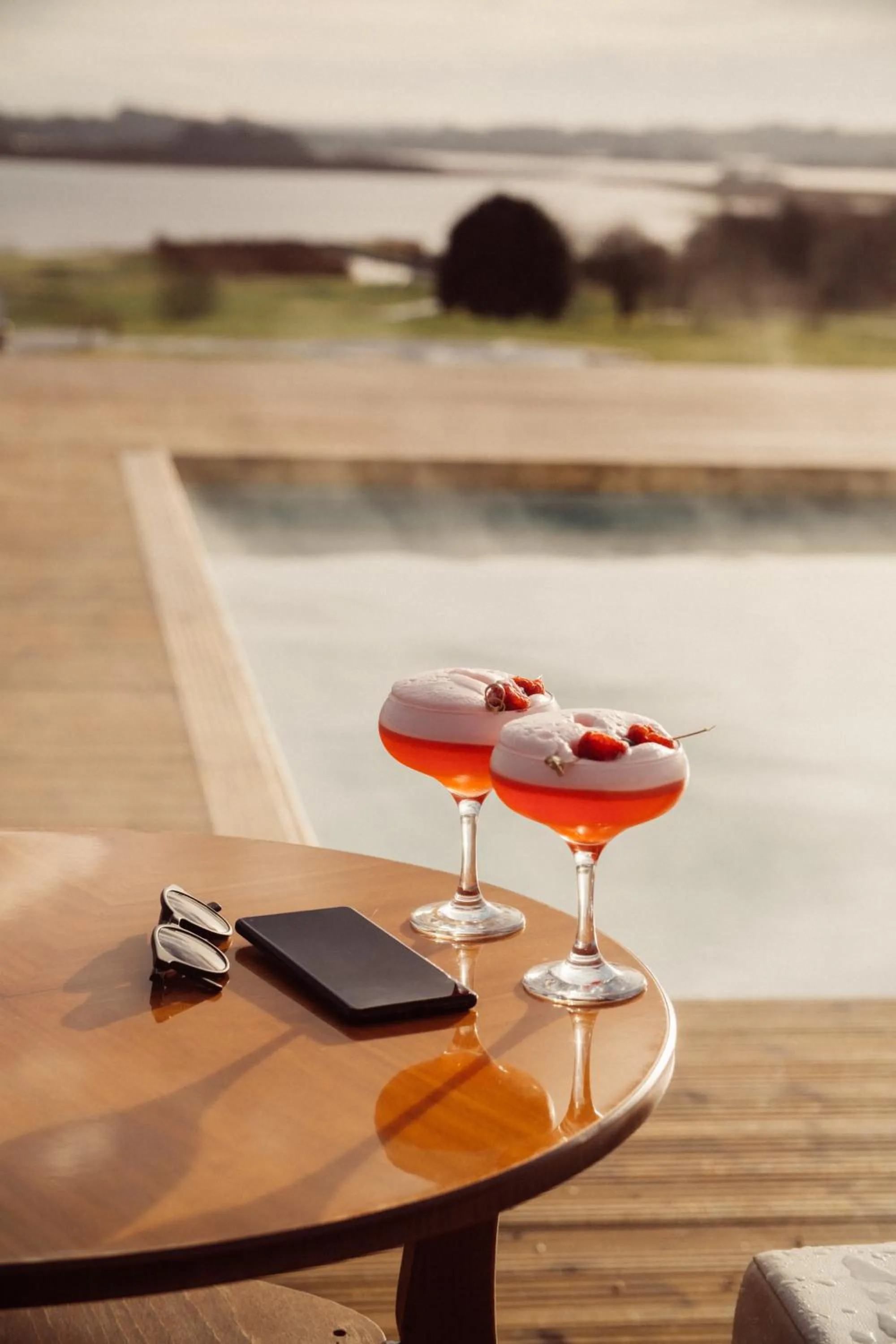 Swimming pool in Glasson Lakehouse