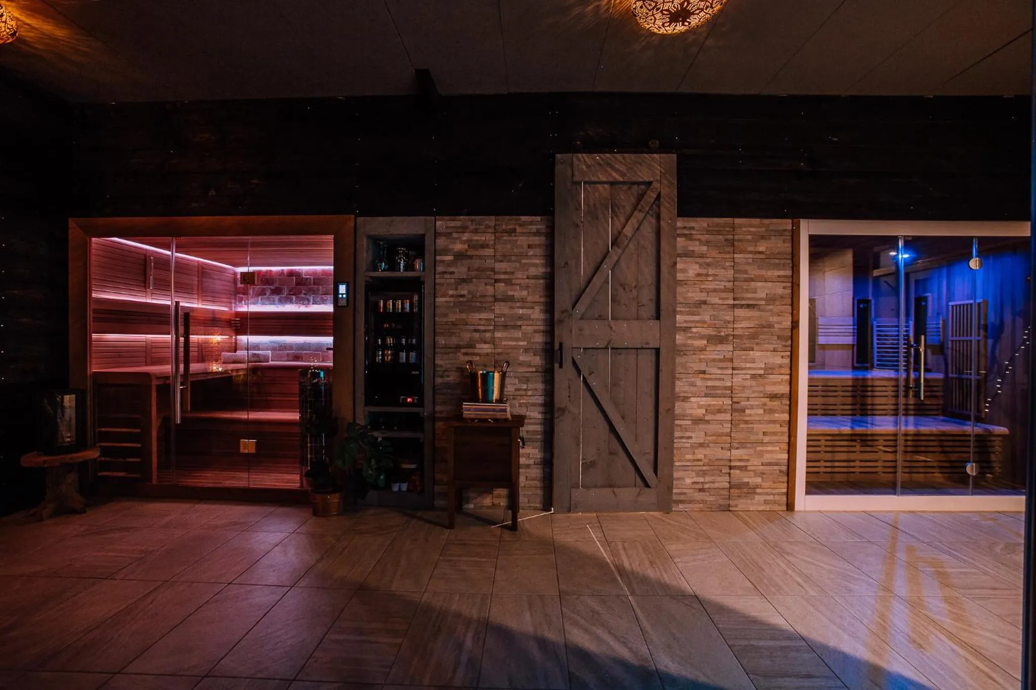 Sauna in B&B en Wellness de Waalhoeve