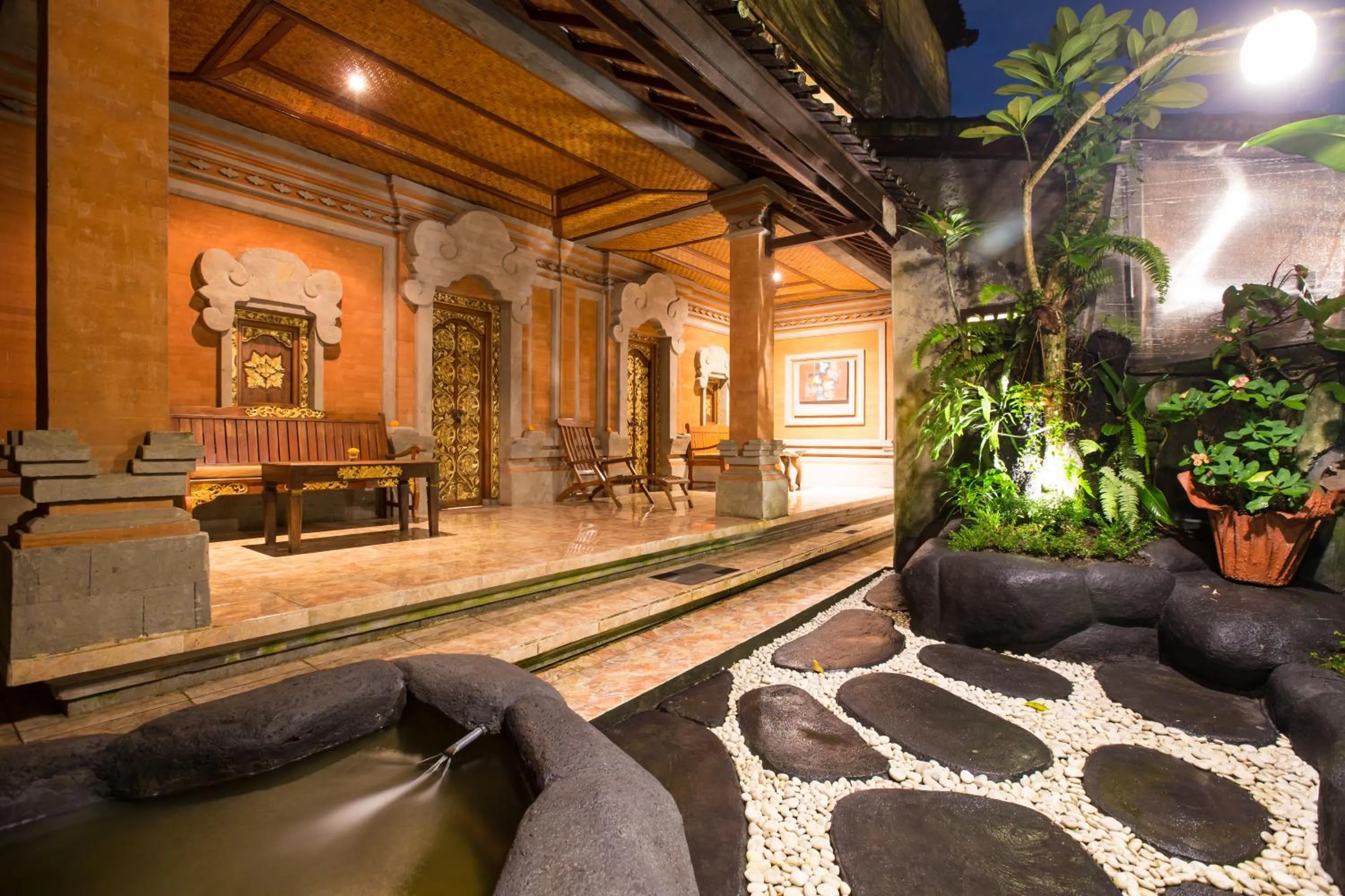 Decorative detail in Pondok Permata Homestay