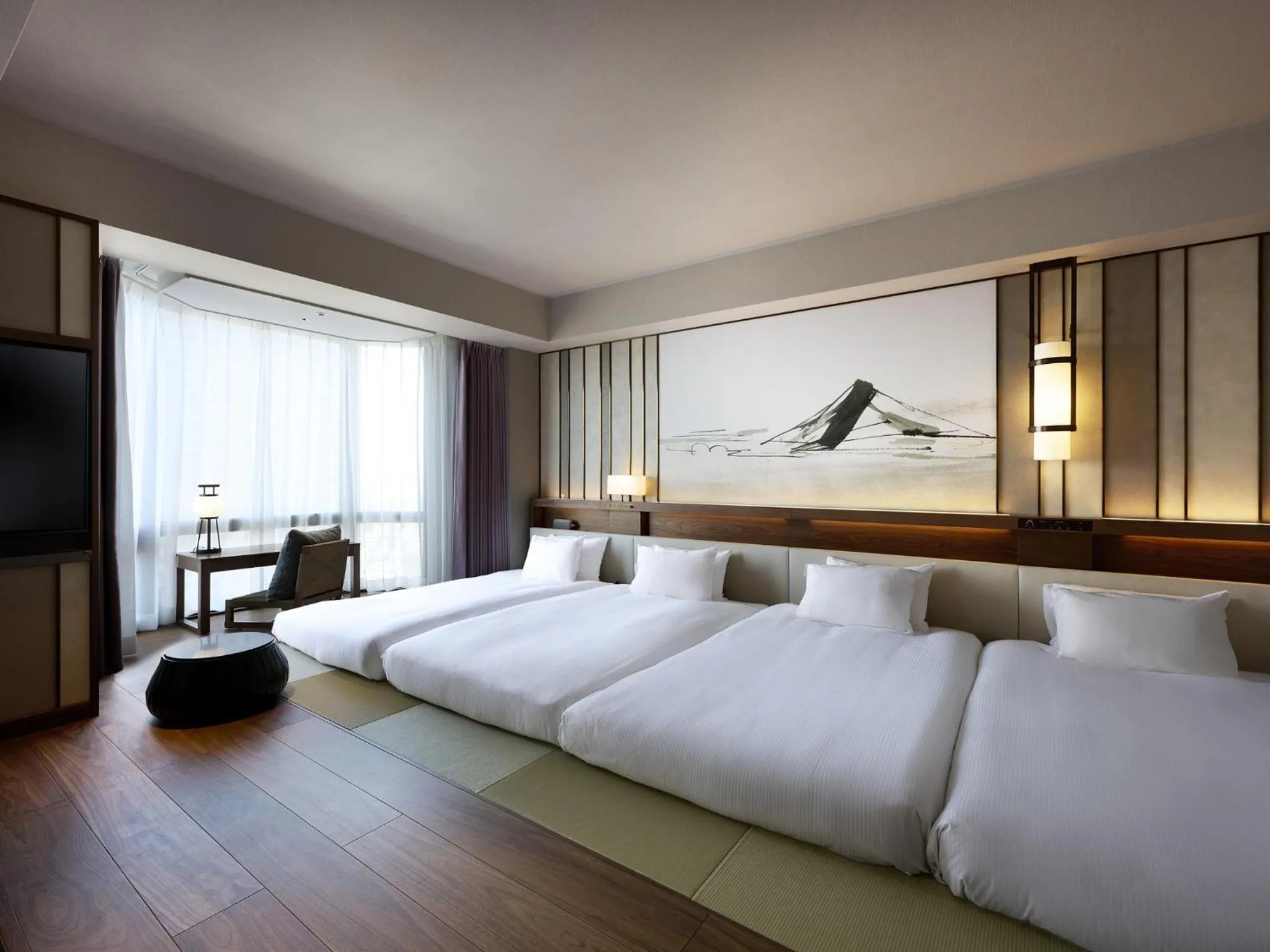 Bed in Asakusa View Hotel