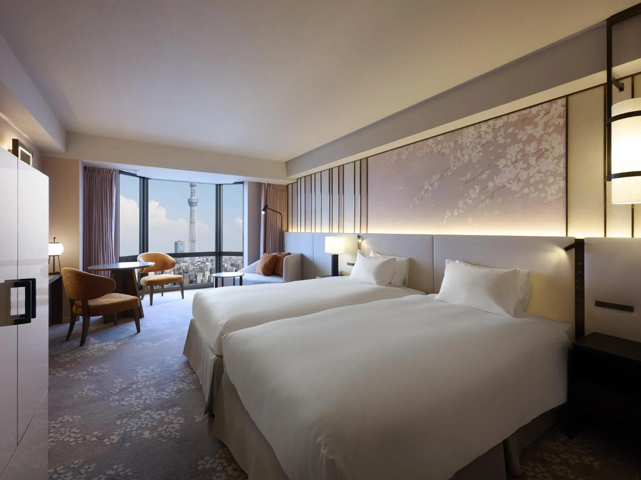 Bed in Asakusa View Hotel