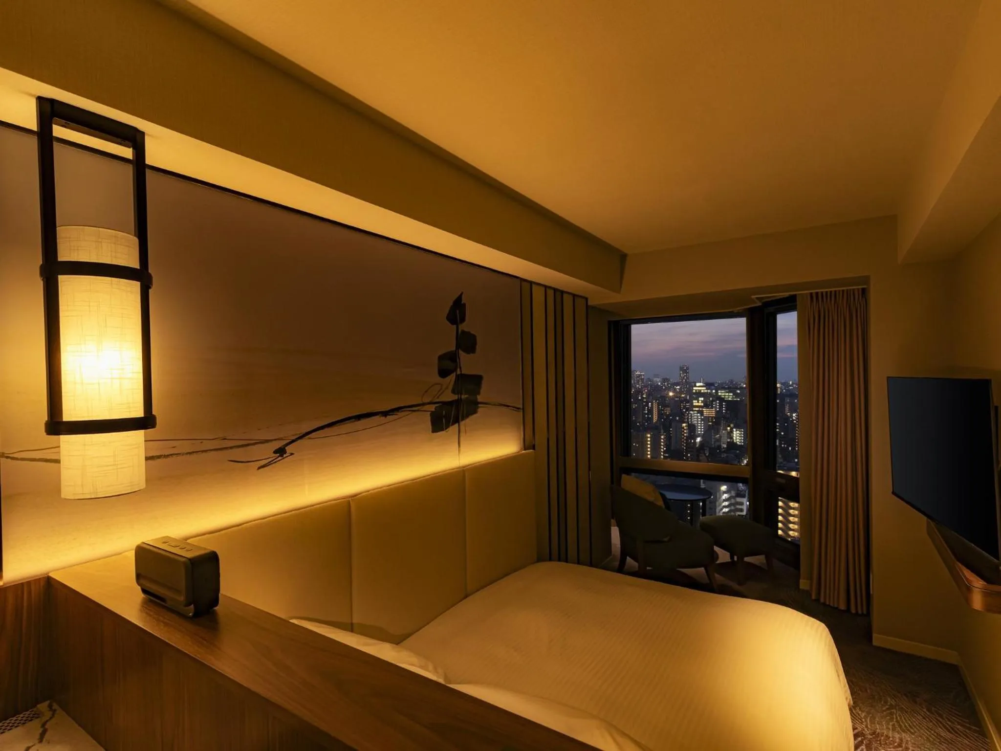 Bed in Asakusa View Hotel