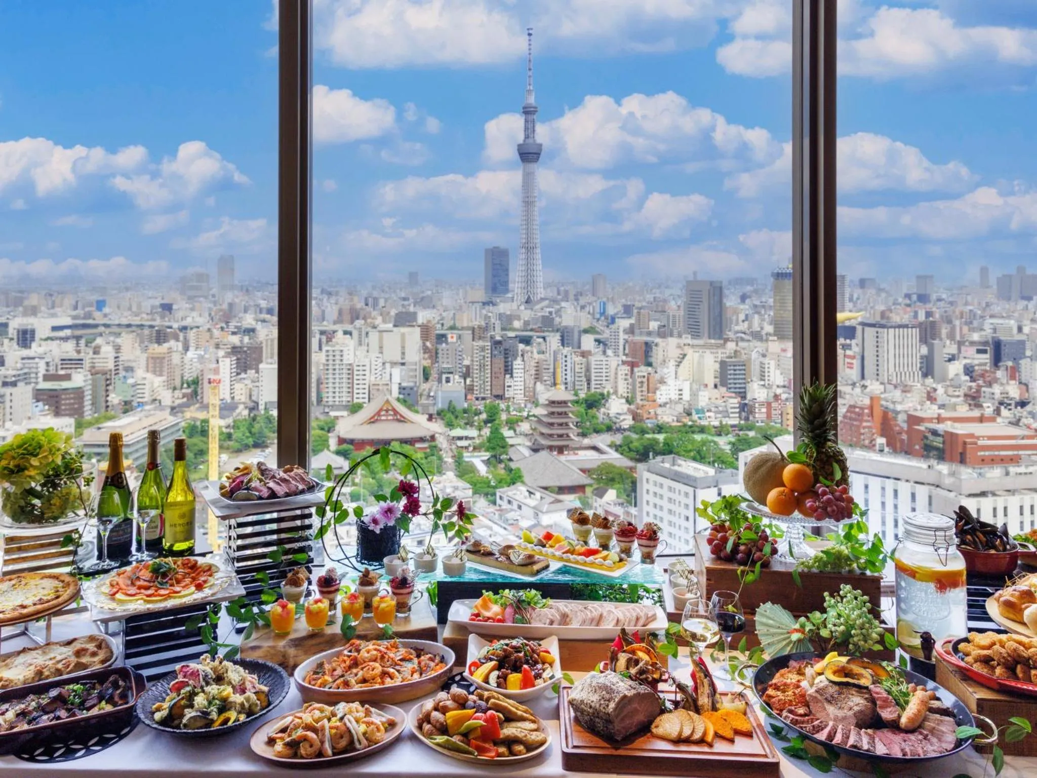 Restaurant/places to eat in Asakusa View Hotel