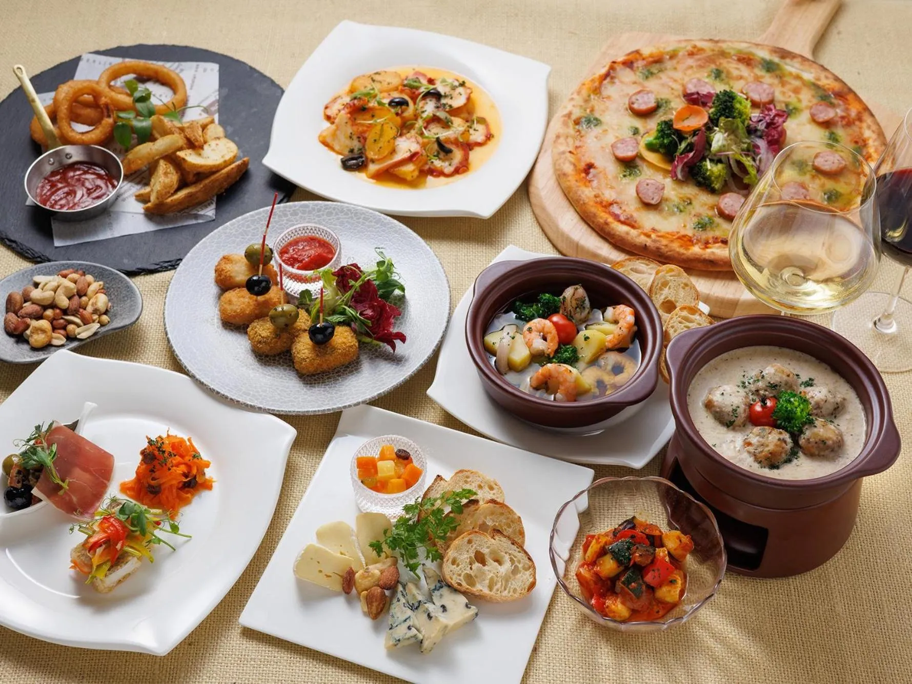 Restaurant/places to eat in Asakusa View Hotel