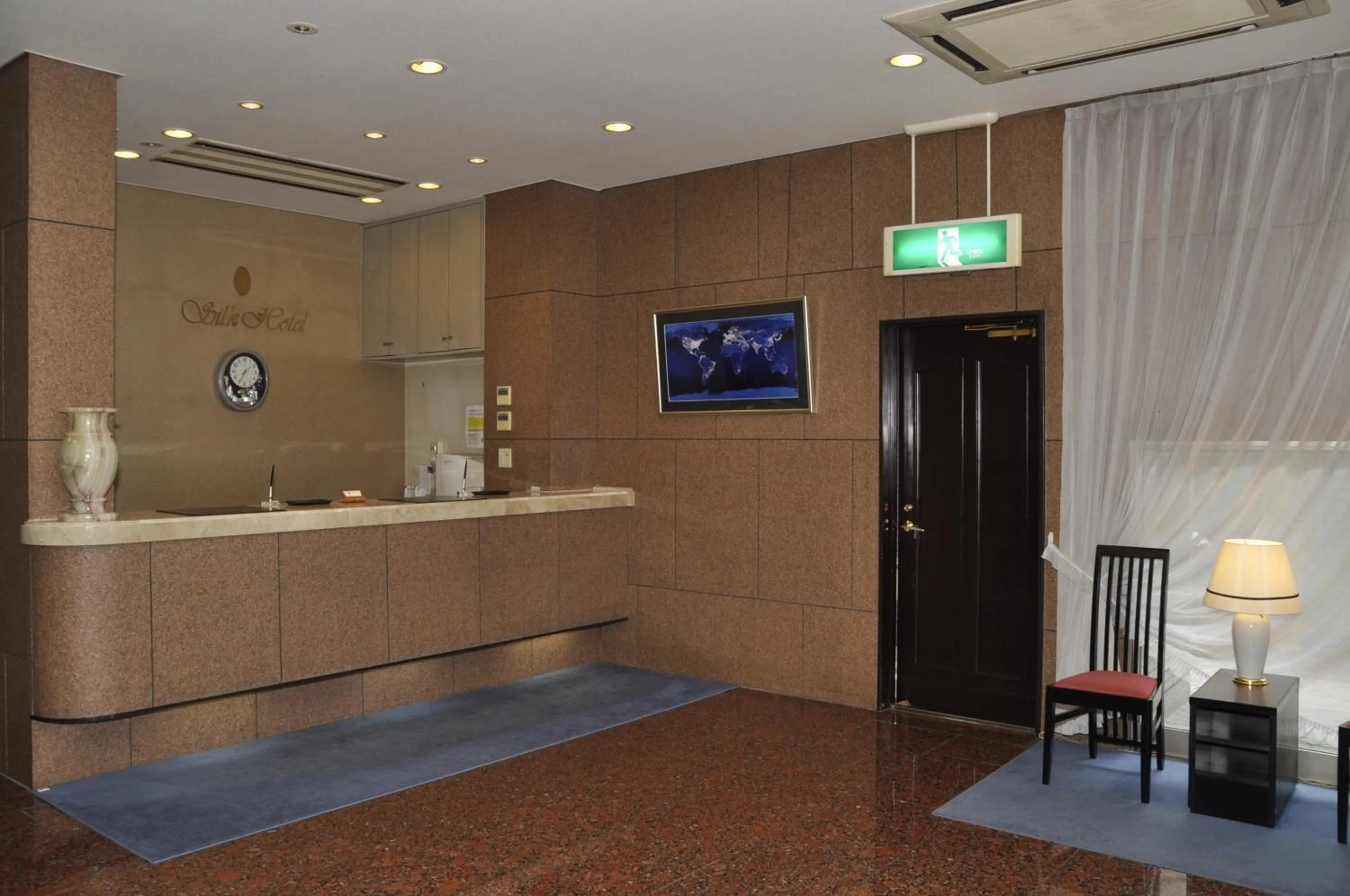 Lobby or reception in Silk Hotel