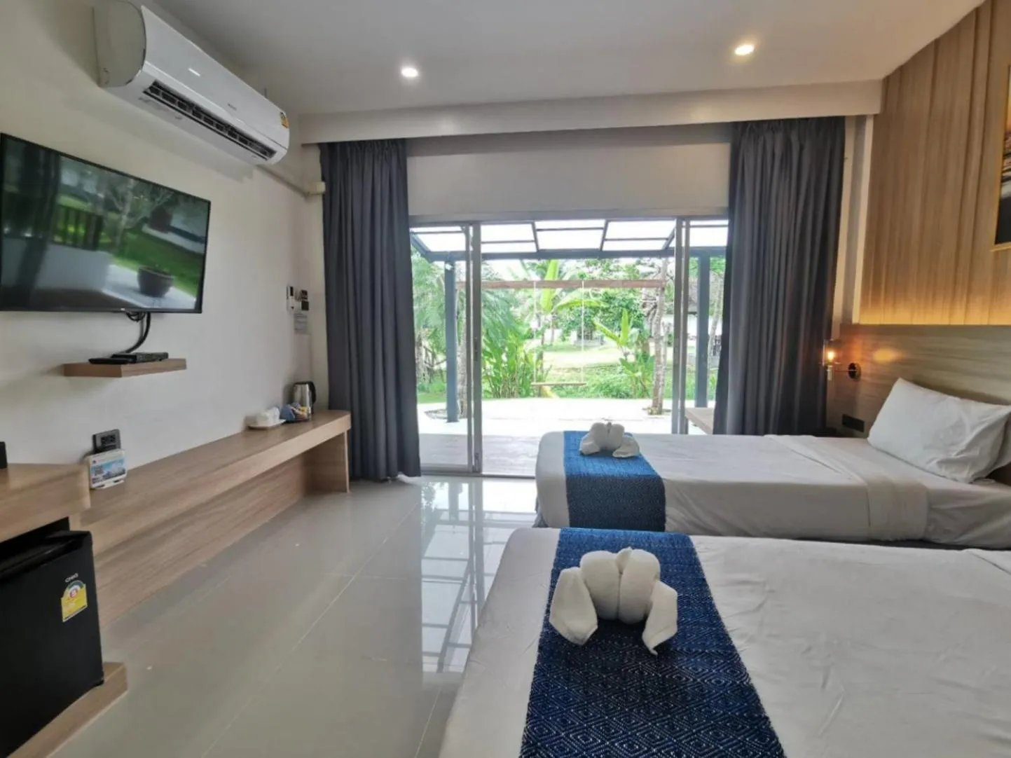 Bed in Nana Beach Hotel & Resort