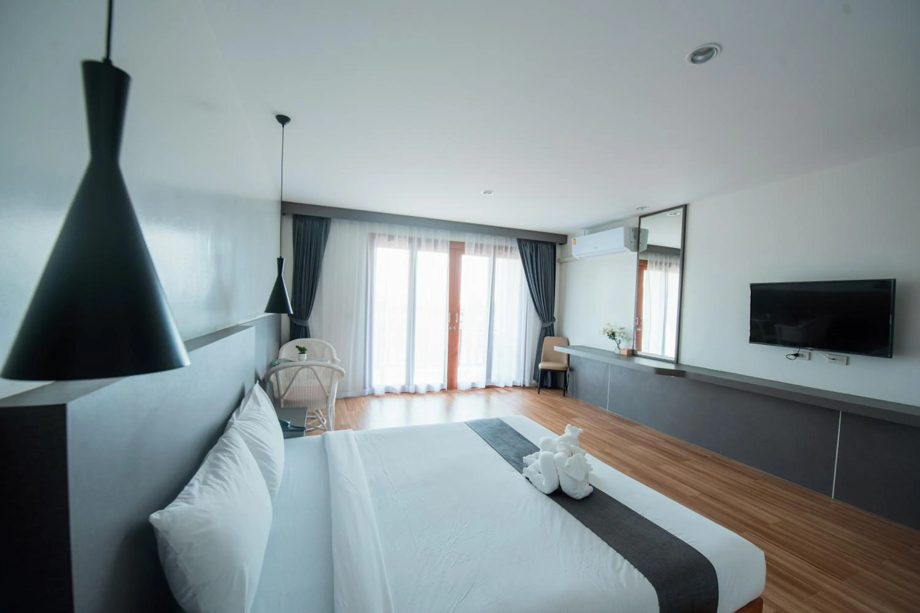 Bed in Nana Beach Hotel & Resort