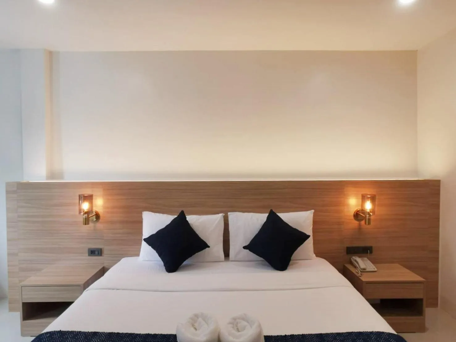 Bed in Nana Beach Hotel & Resort