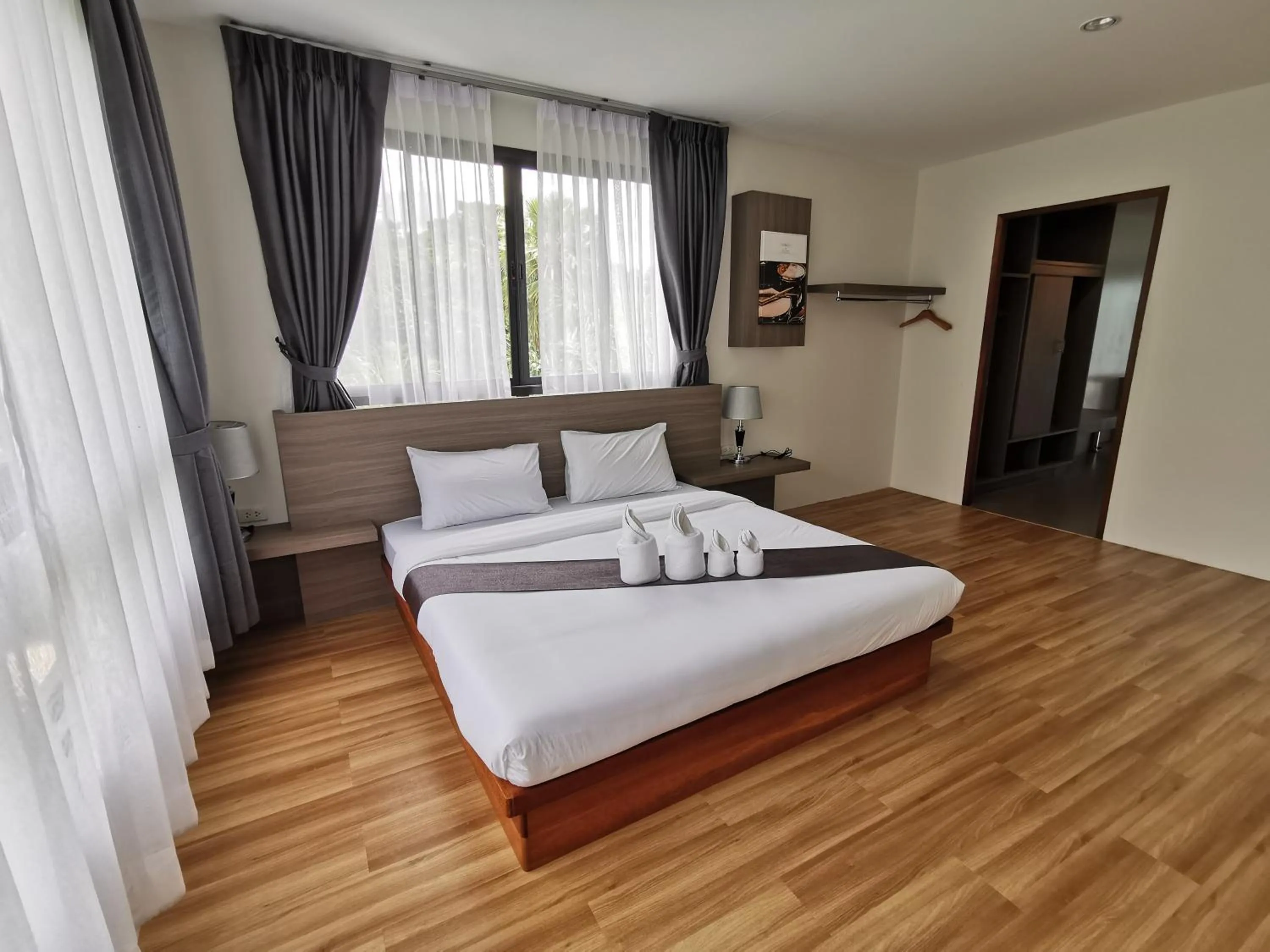 Bed in Nana Beach Hotel & Resort