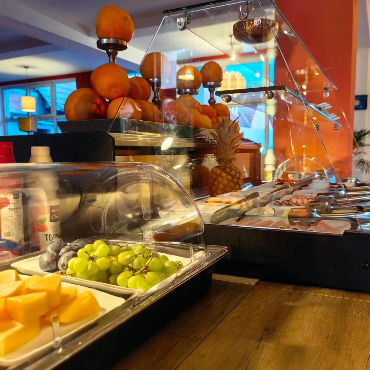 Continental breakfast in Villa Santa Maria