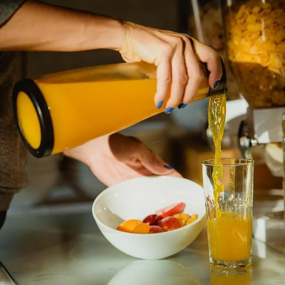 Continental breakfast in Villa Santa Maria