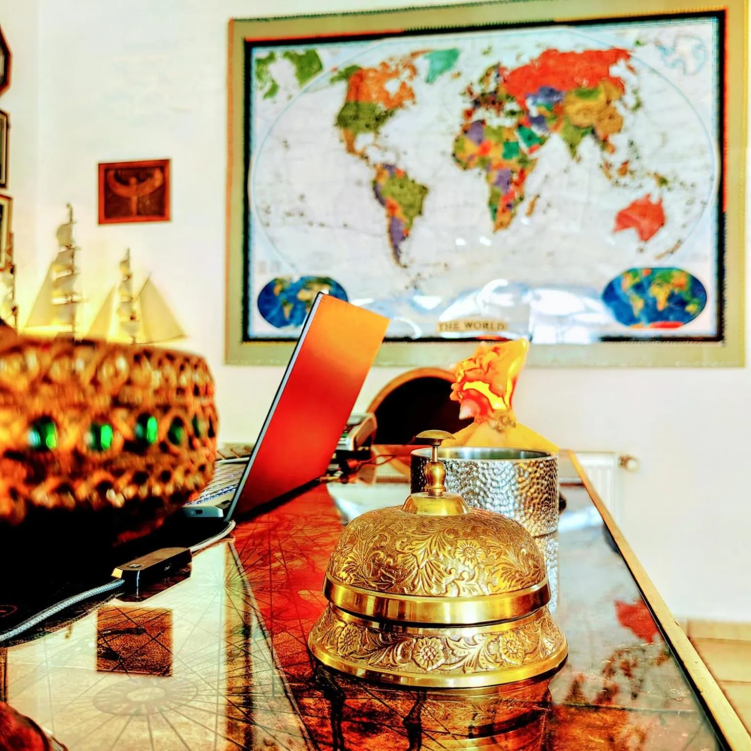 Lobby or reception in Villa Santa Maria