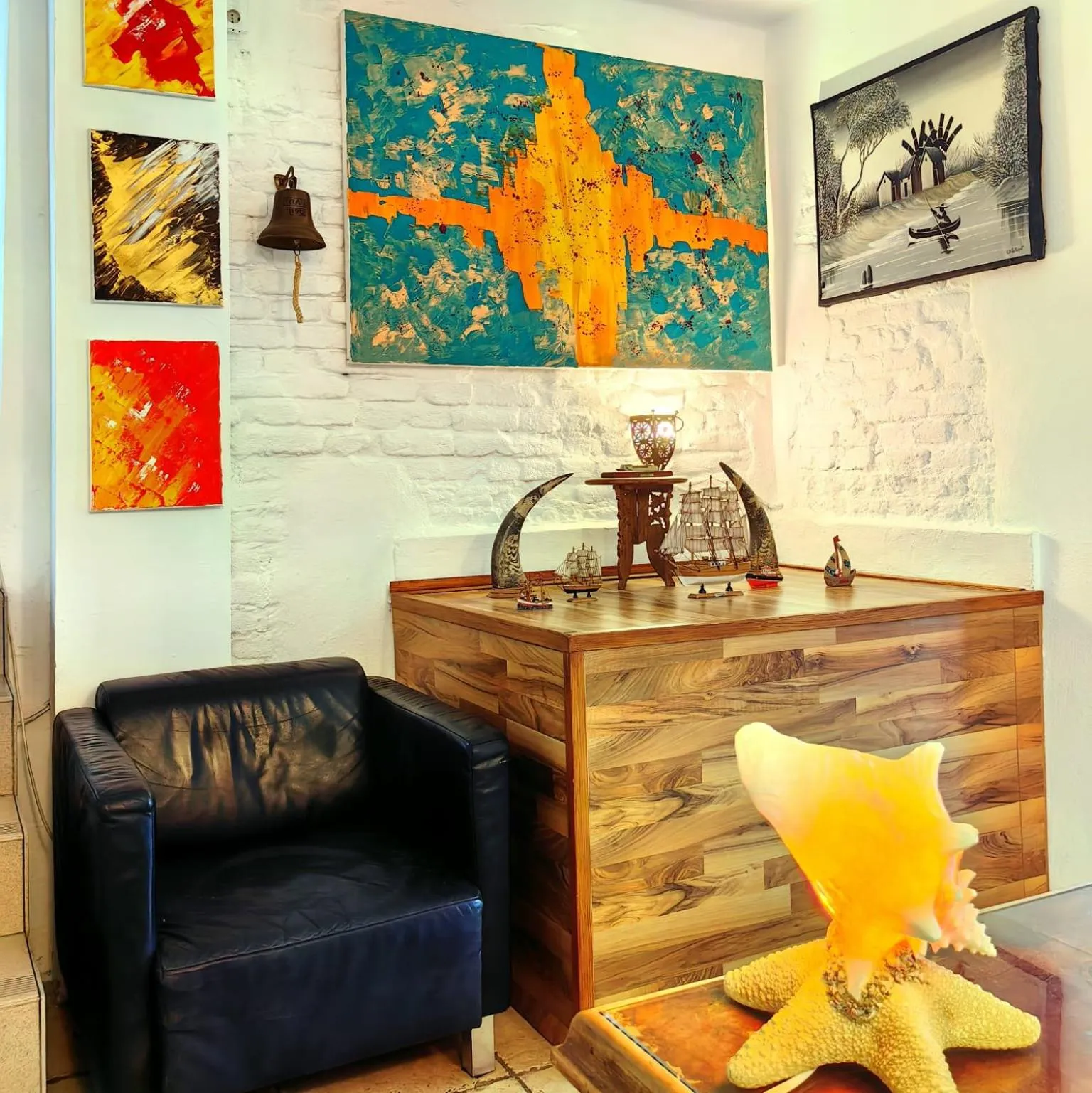 Lobby or reception in Villa Santa Maria