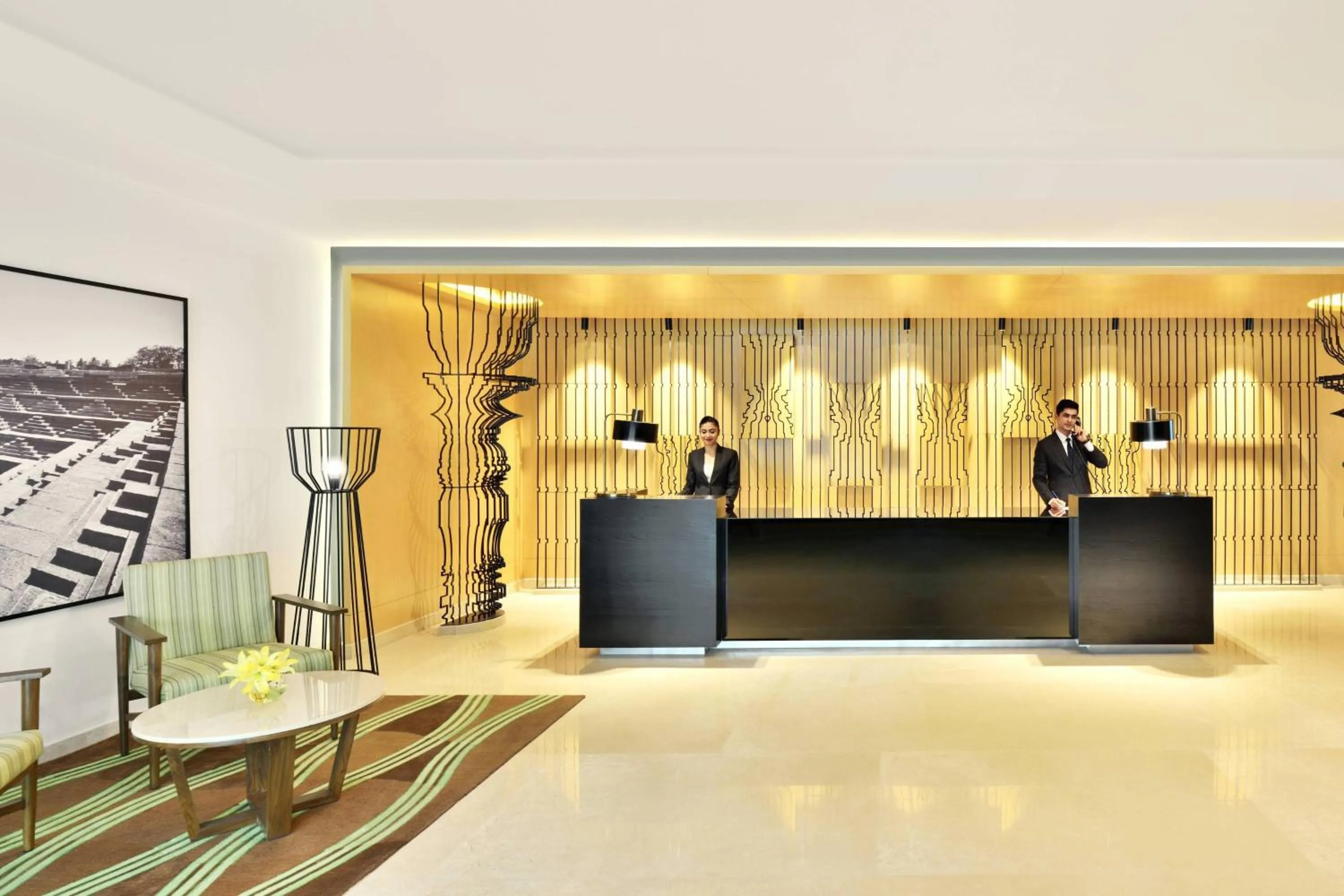 Lobby or reception in Fairfield by Marriott Bengaluru Whitefield