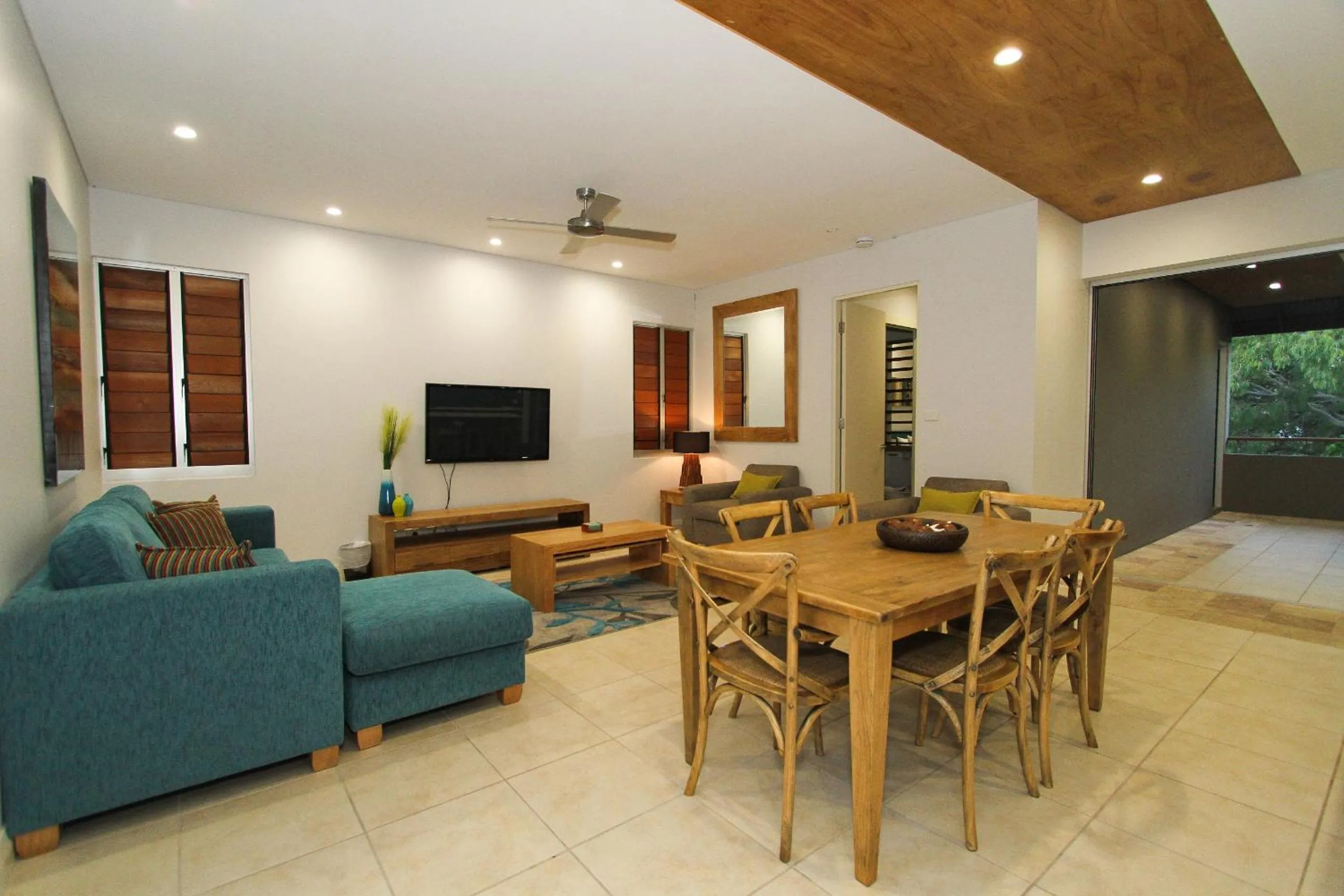 Dining area in Sandcastles 1770 Motel & Resort