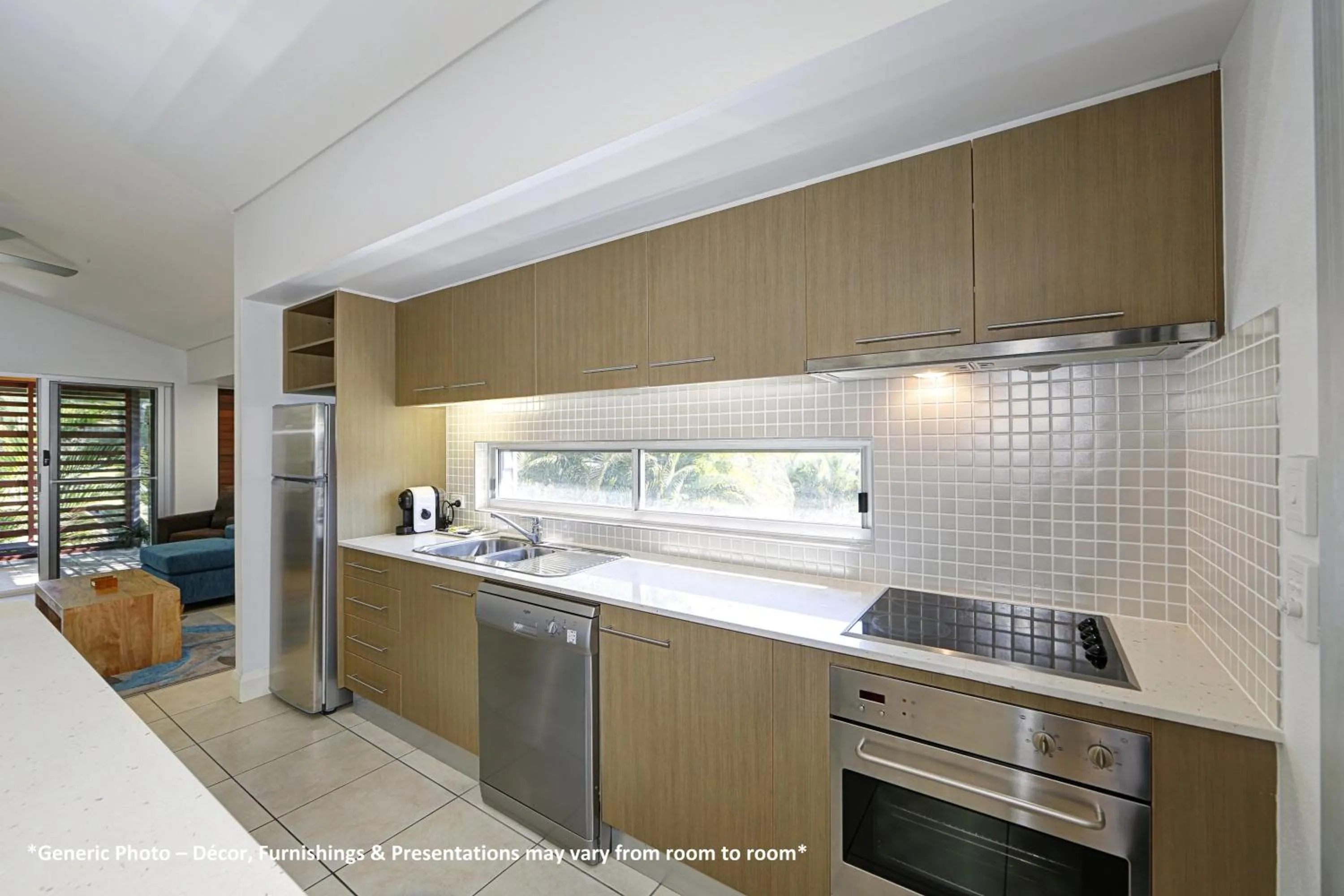 Kitchen or kitchenette in Sandcastles 1770 Motel & Resort