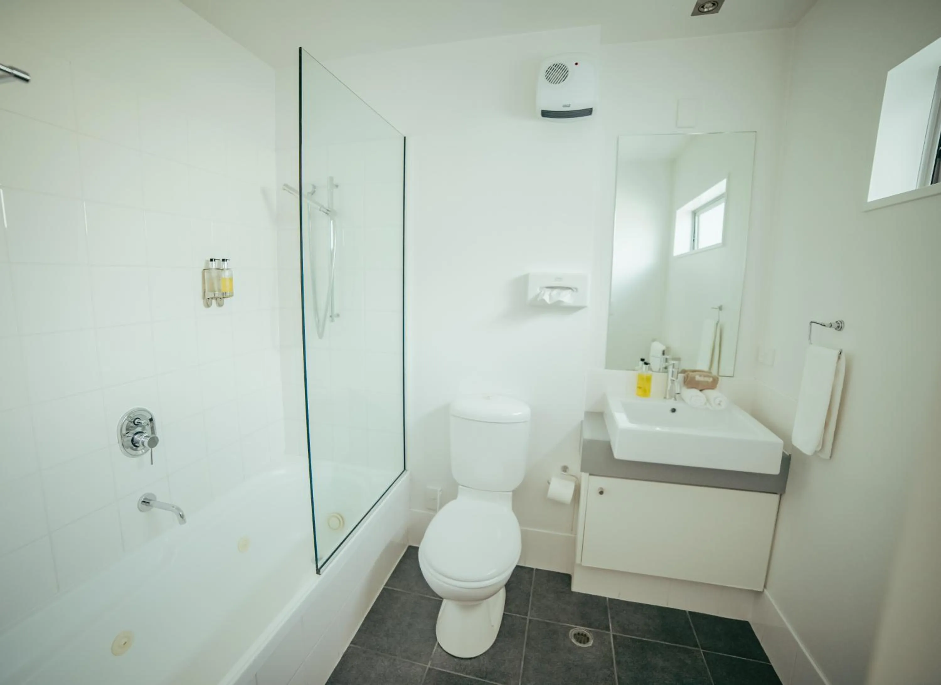 Toilet in Airport Delta Motel