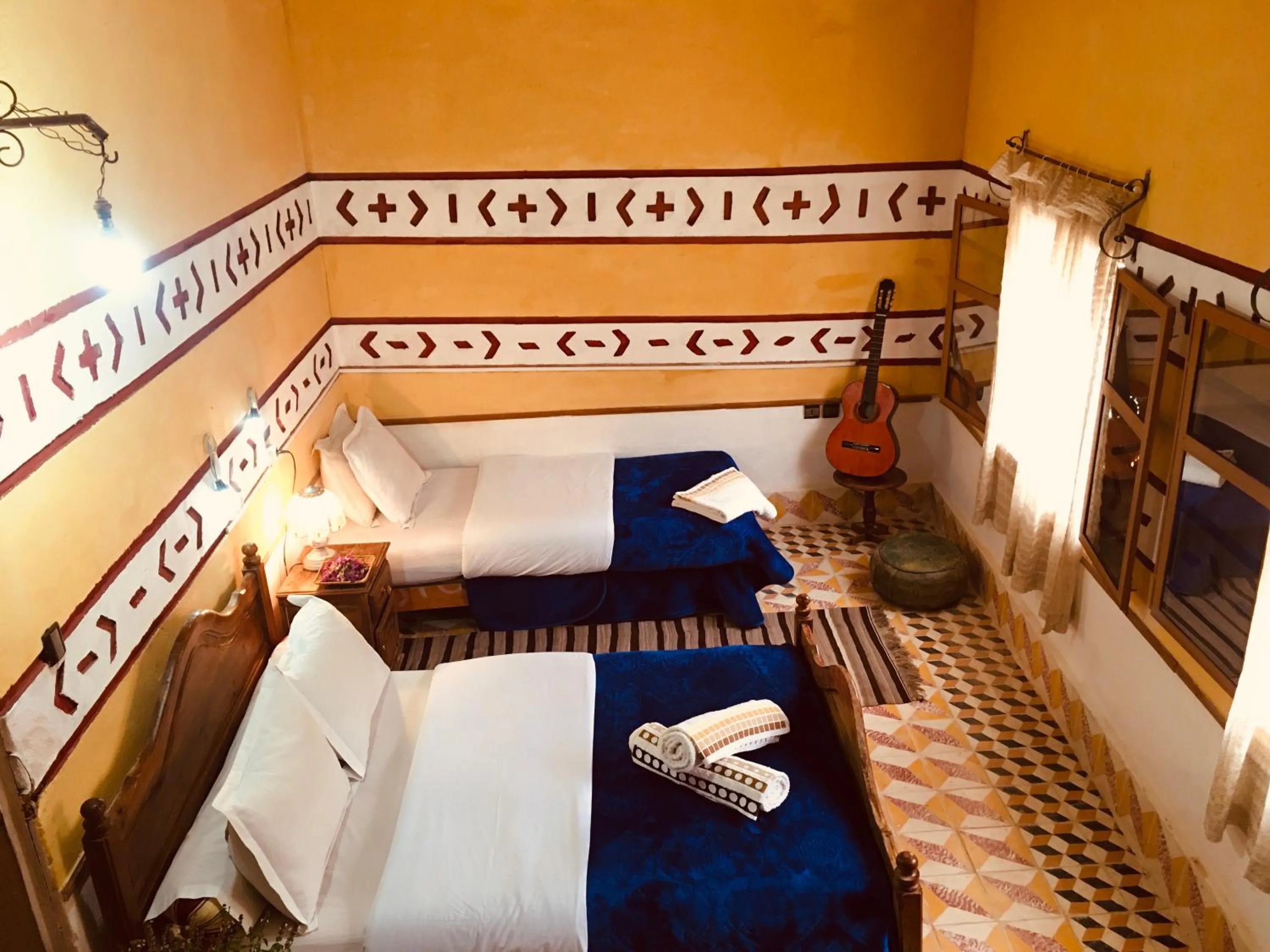 Photo of the whole room, Bed in Hôtel panoramique de la vallée