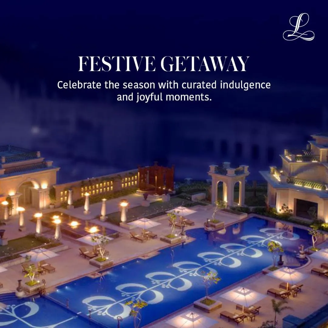 Swimming pool in The Leela Palace Chennai