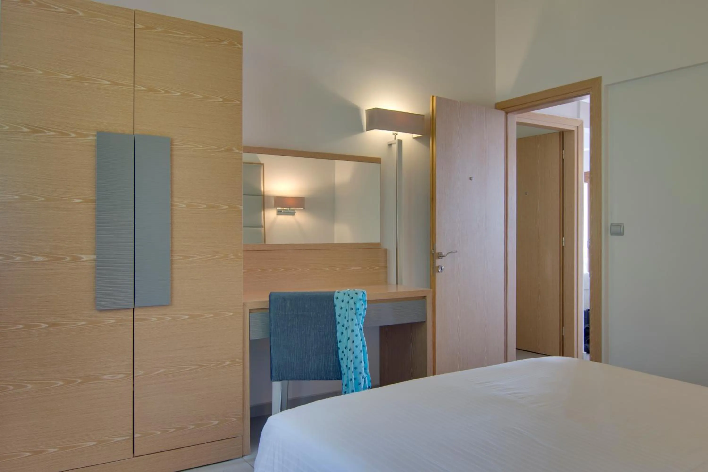 Bed in Valtos Beach Hotel