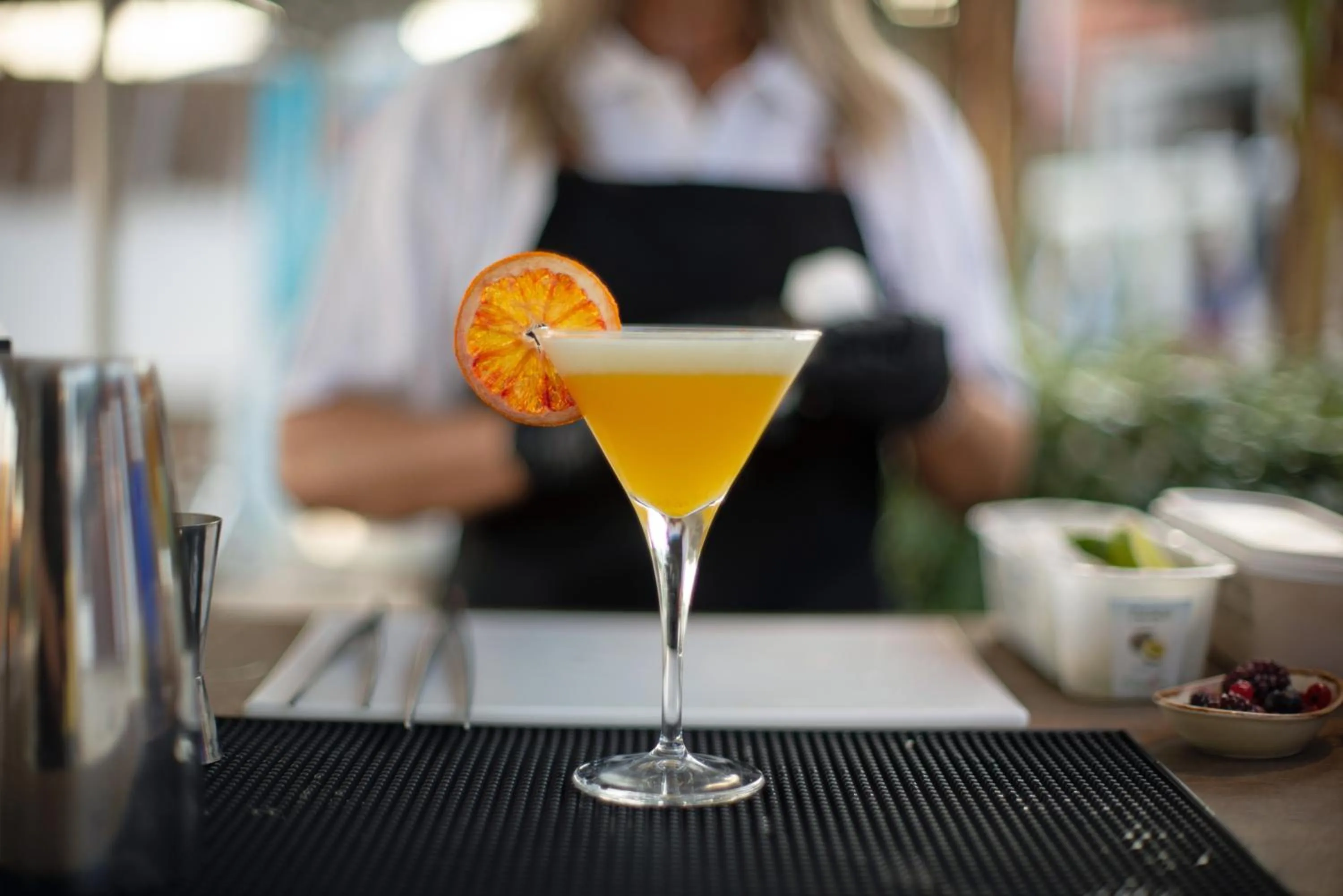 Drinks in Valtos Beach Hotel