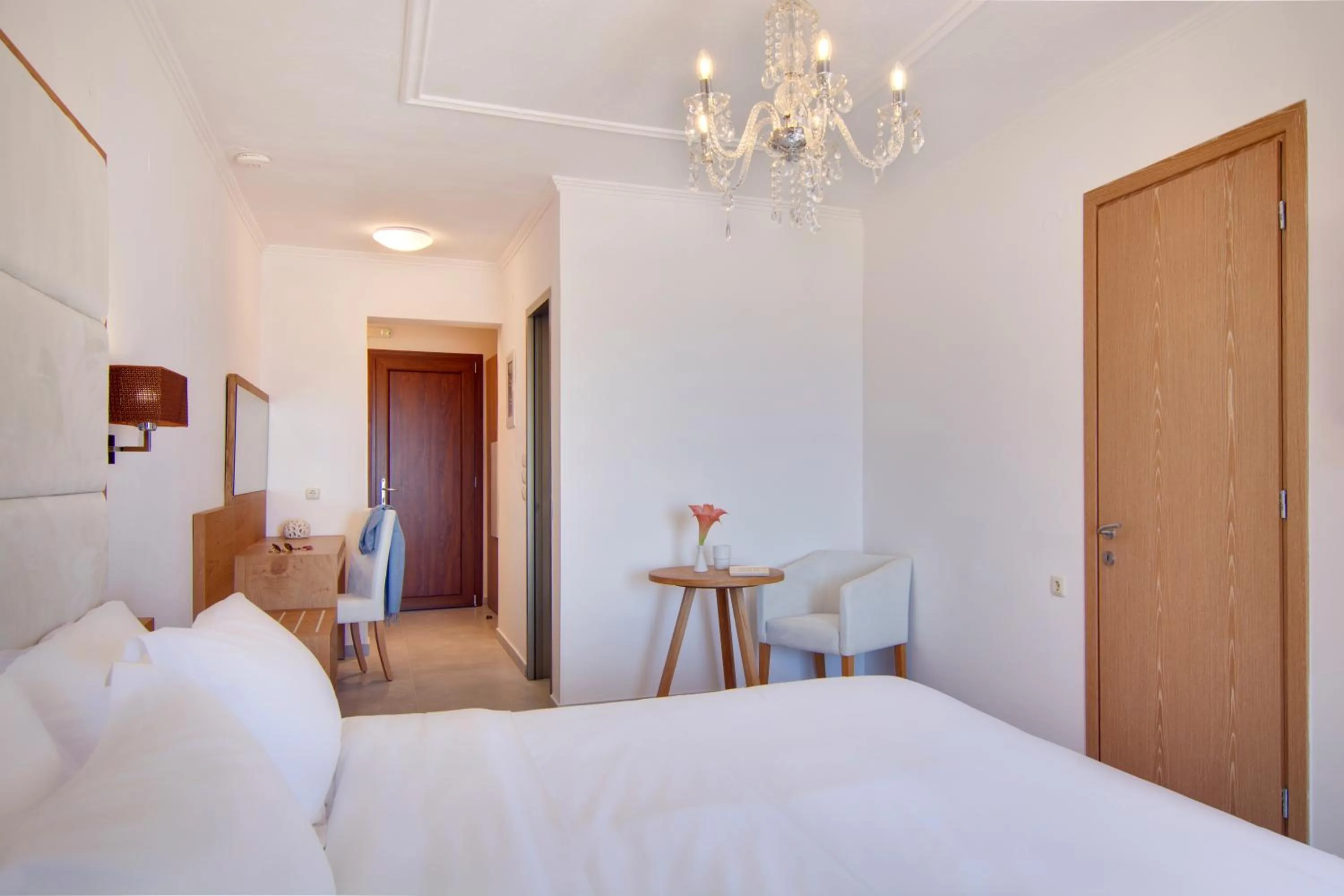 Bed in Valtos Beach Hotel