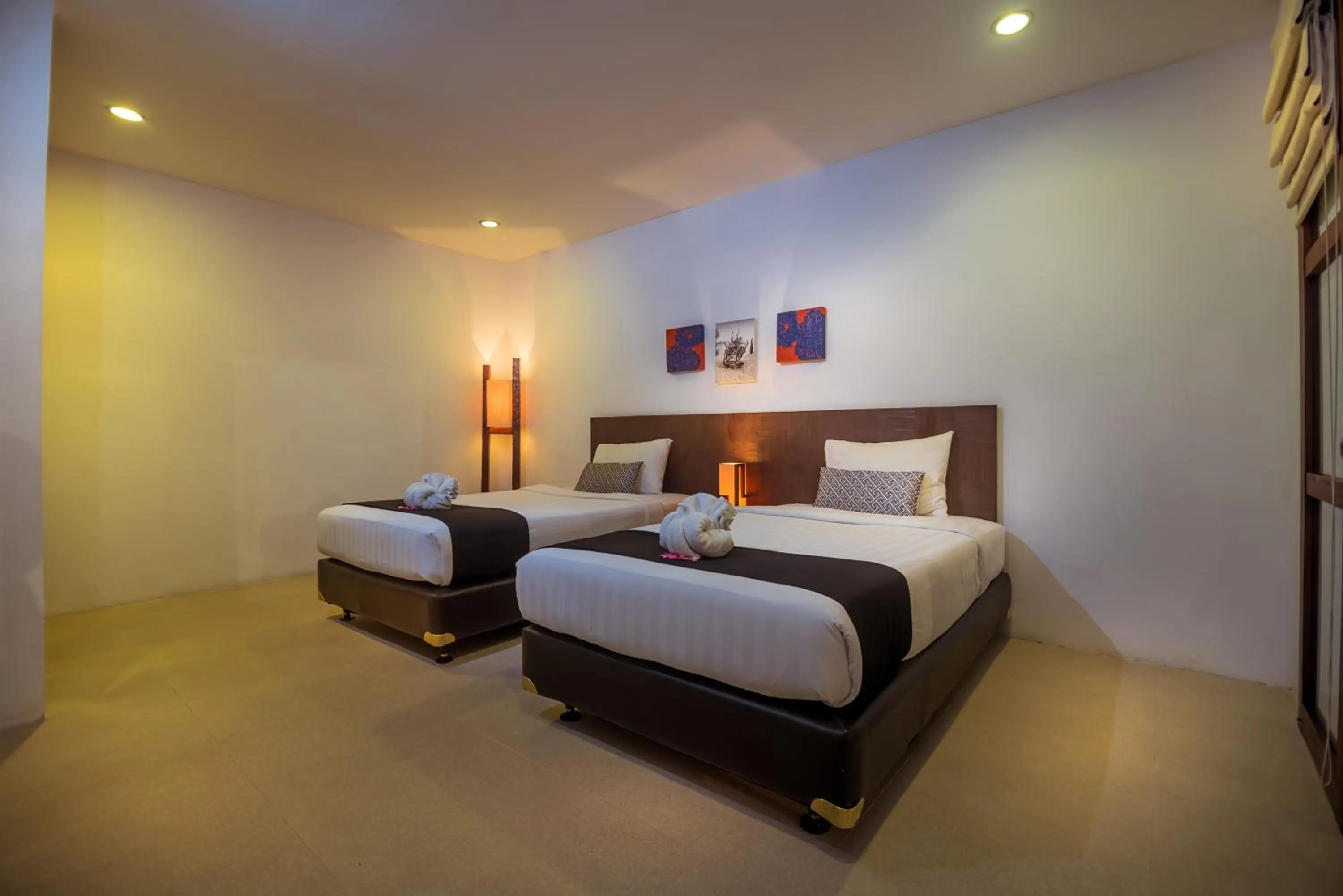 Bedroom, Bed in Arama Riverside 5 Bedrooms by Villas Direct Bali