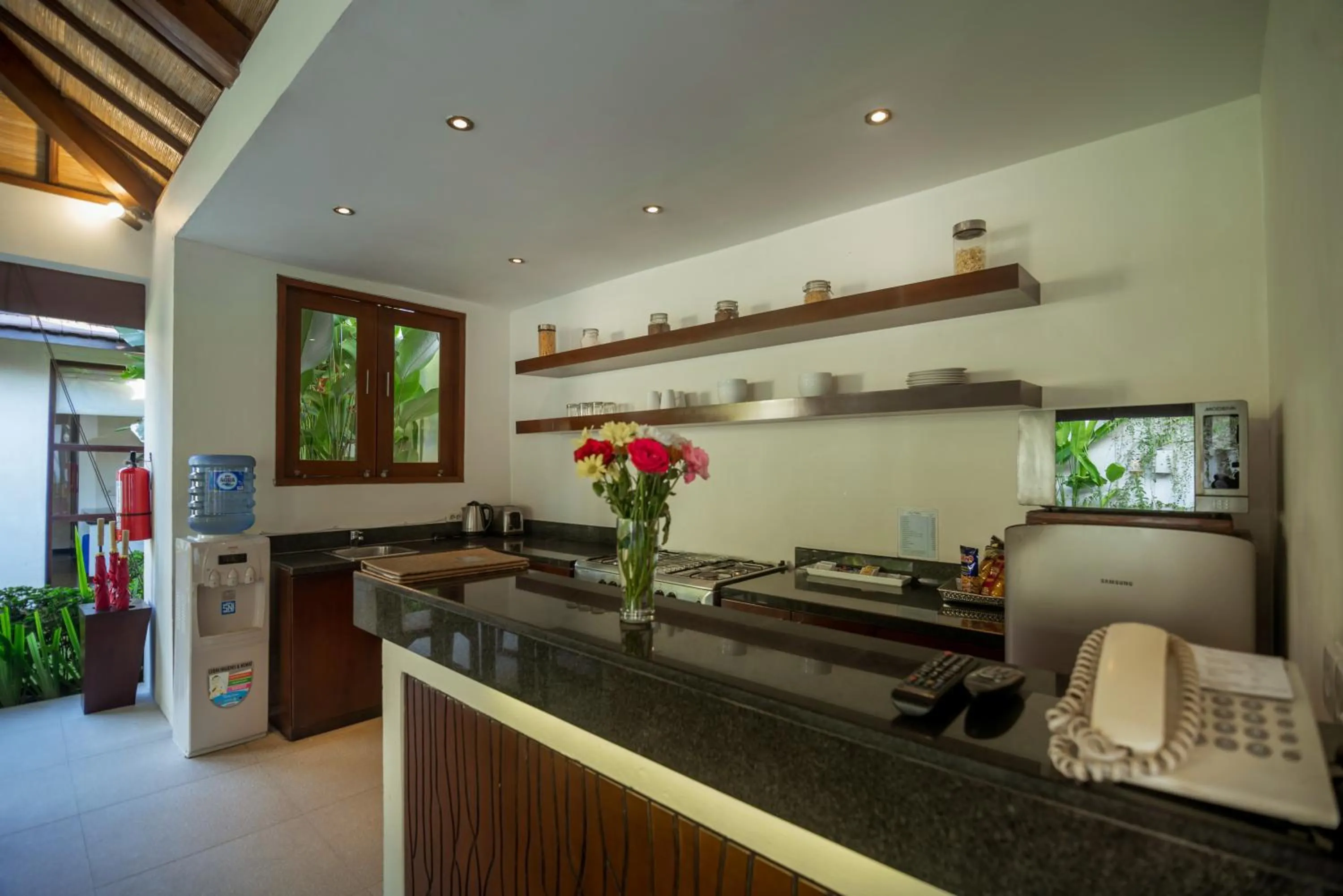 Kitchen or kitchenette in Arama Riverside 5 Bedrooms by Villas Direct Bali