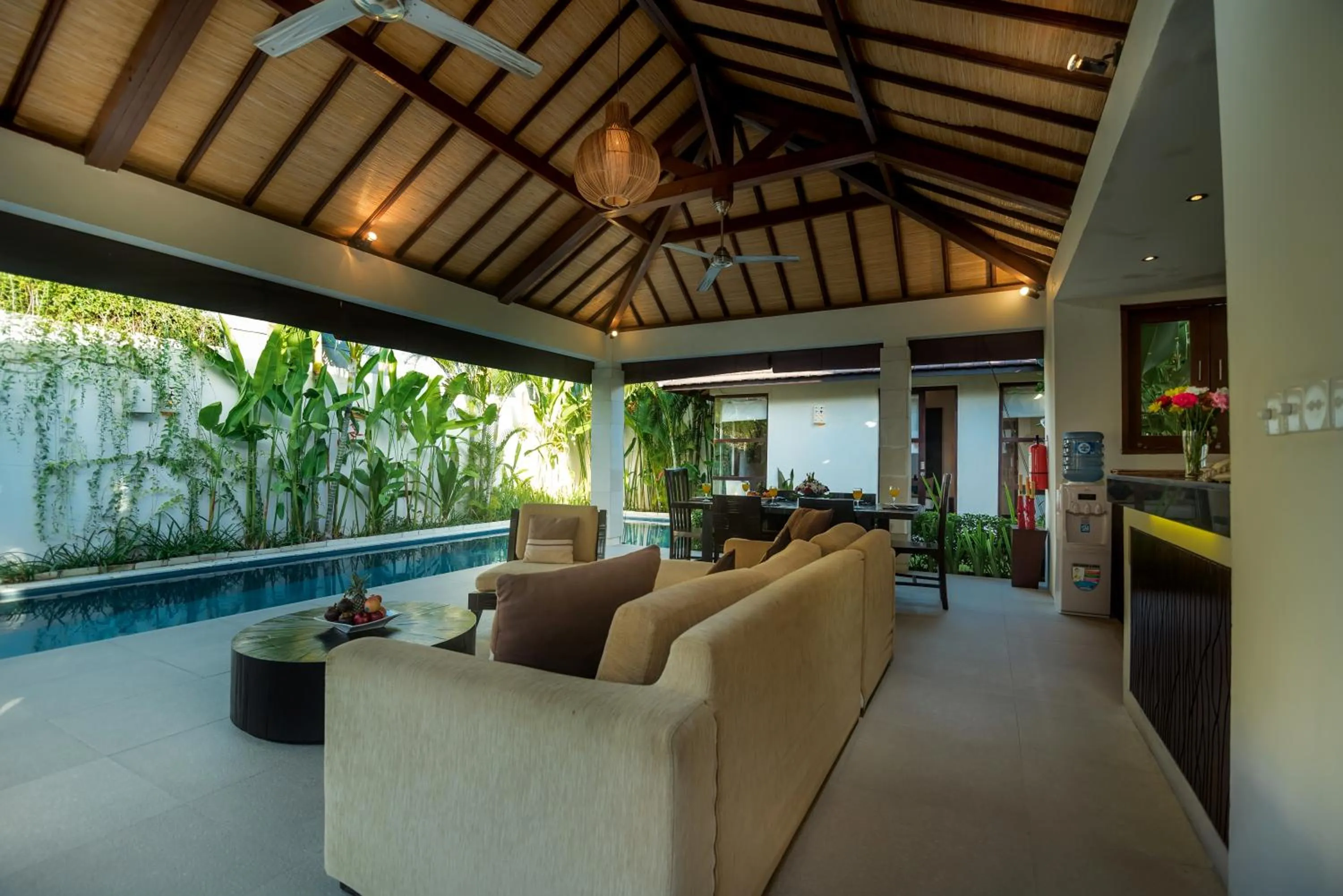 Living room in Arama Riverside 5 Bedrooms by Villas Direct Bali