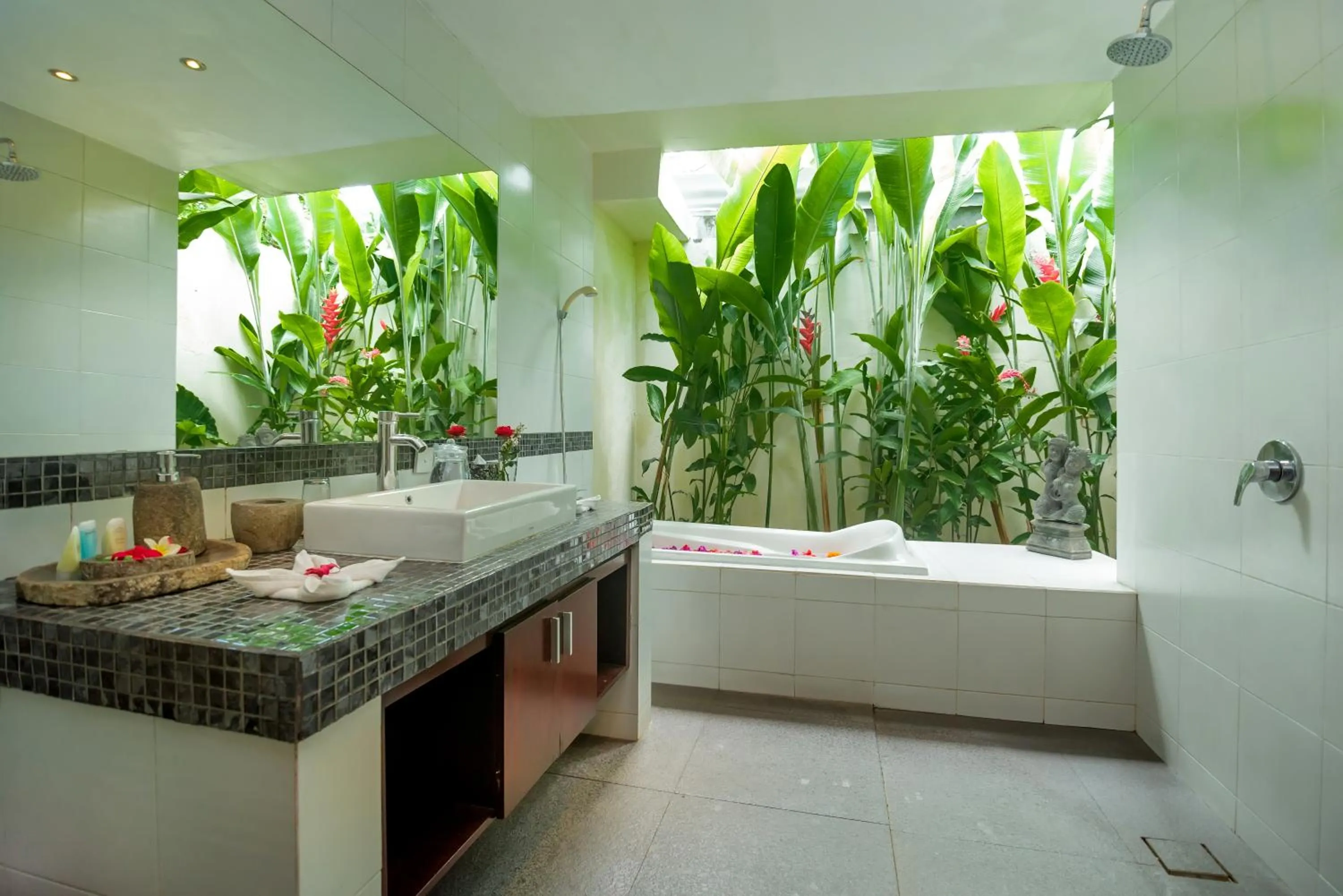 Bathroom in Arama Riverside 5 Bedrooms by Villas Direct Bali