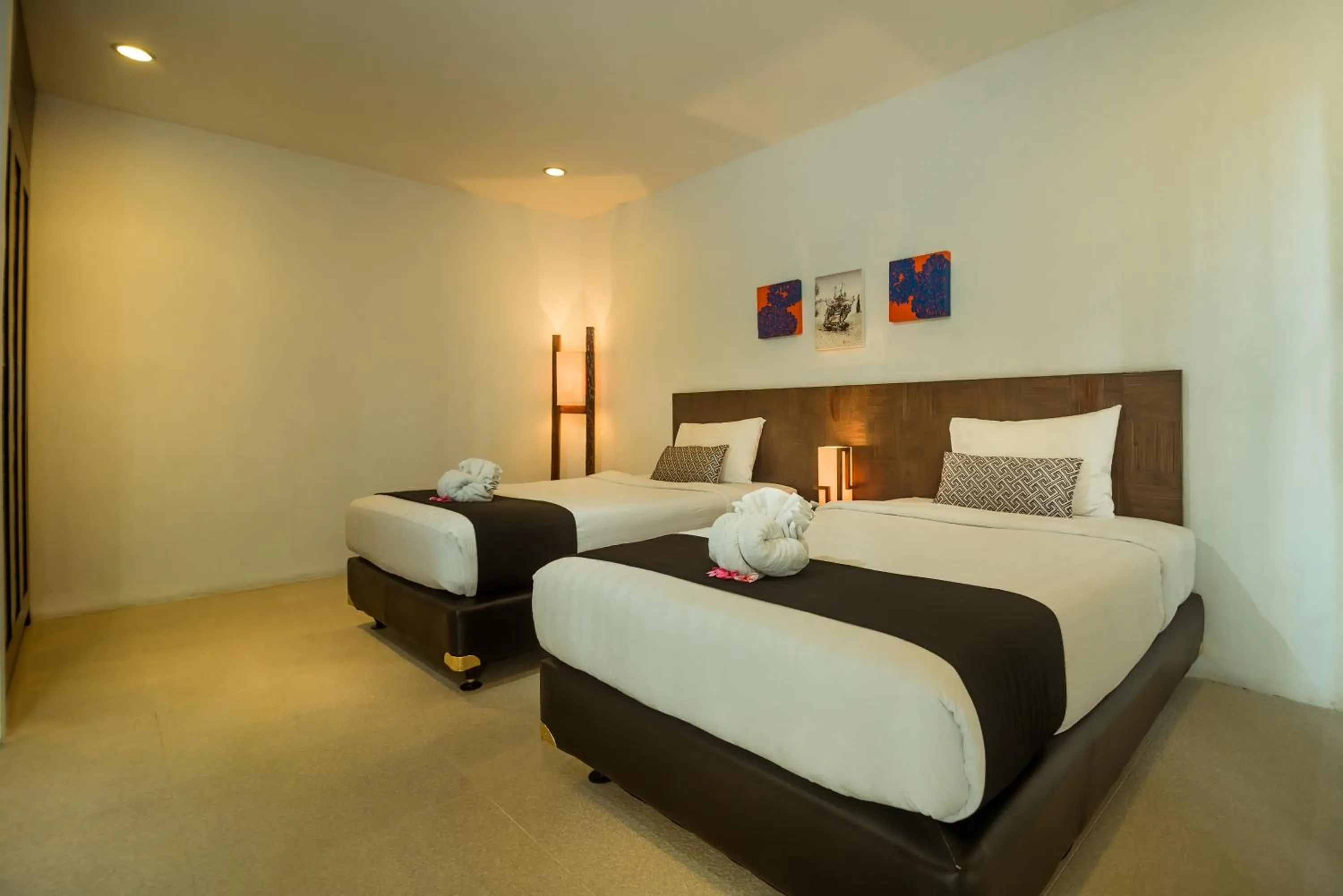 Bedroom, Bed in Arama Riverside 5 Bedrooms by Villas Direct Bali
