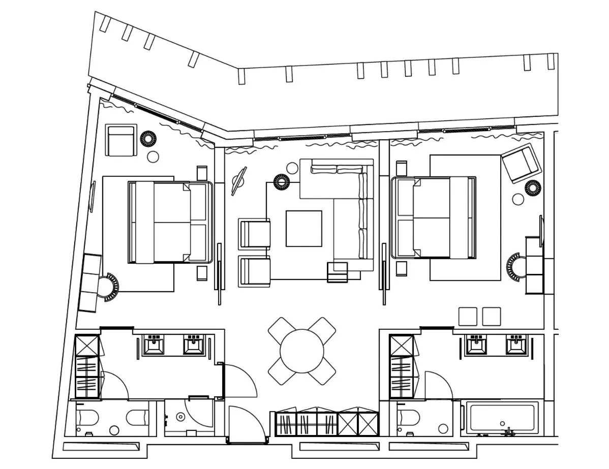 Photo of the whole room in Hotel Zhero – Ischgl/Kappl