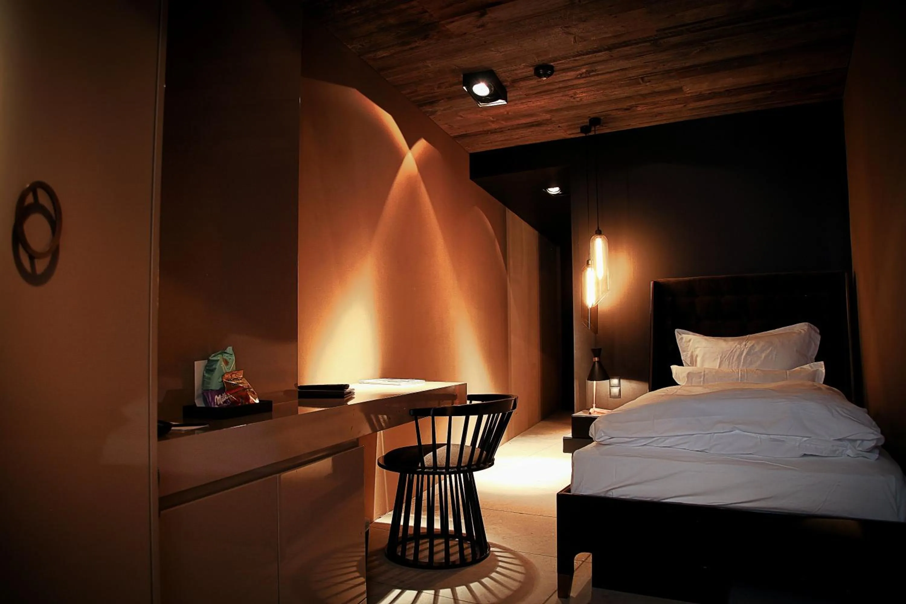 Bed in Hotel Zhero – Ischgl/Kappl