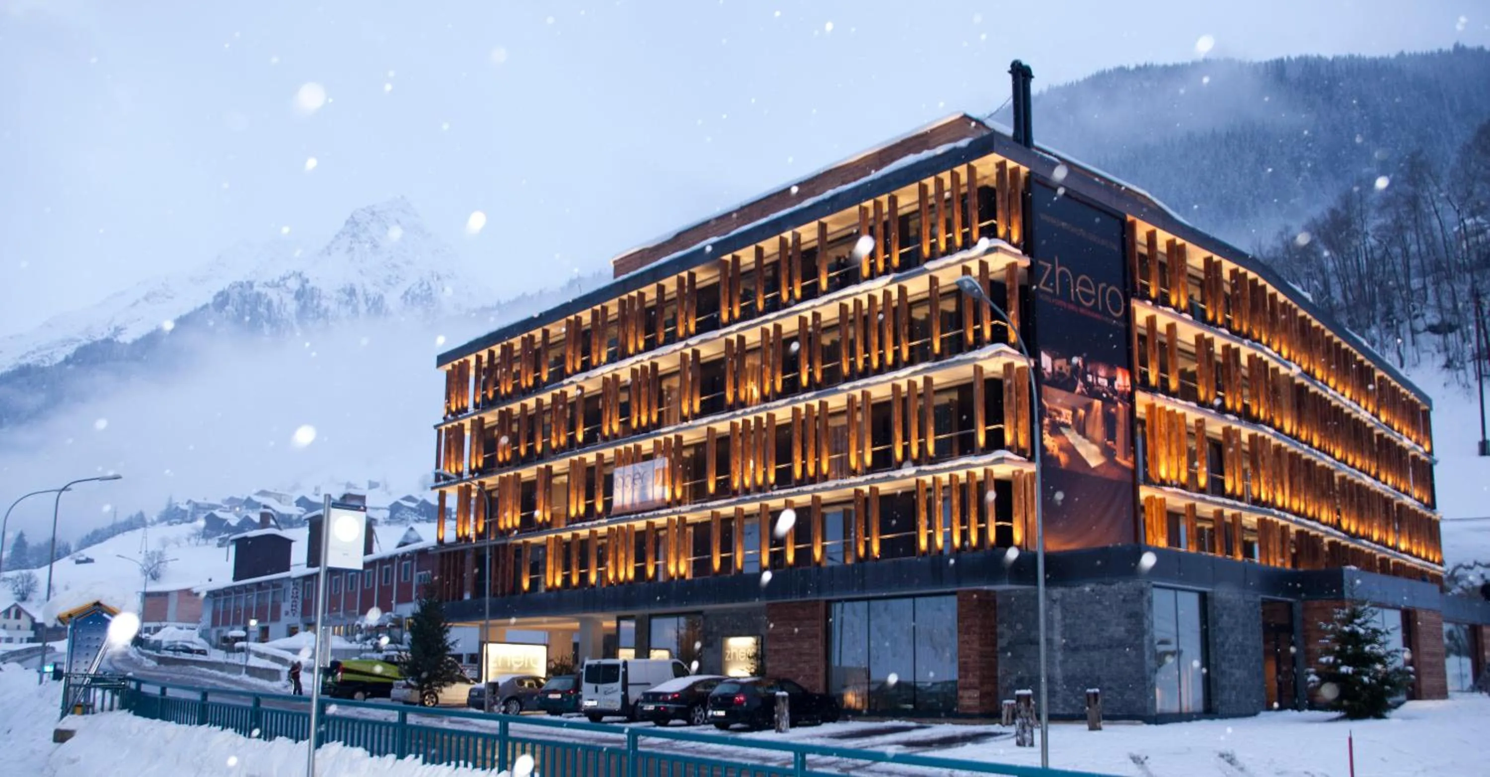 Facade/entrance in Hotel Zhero – Ischgl/Kappl
